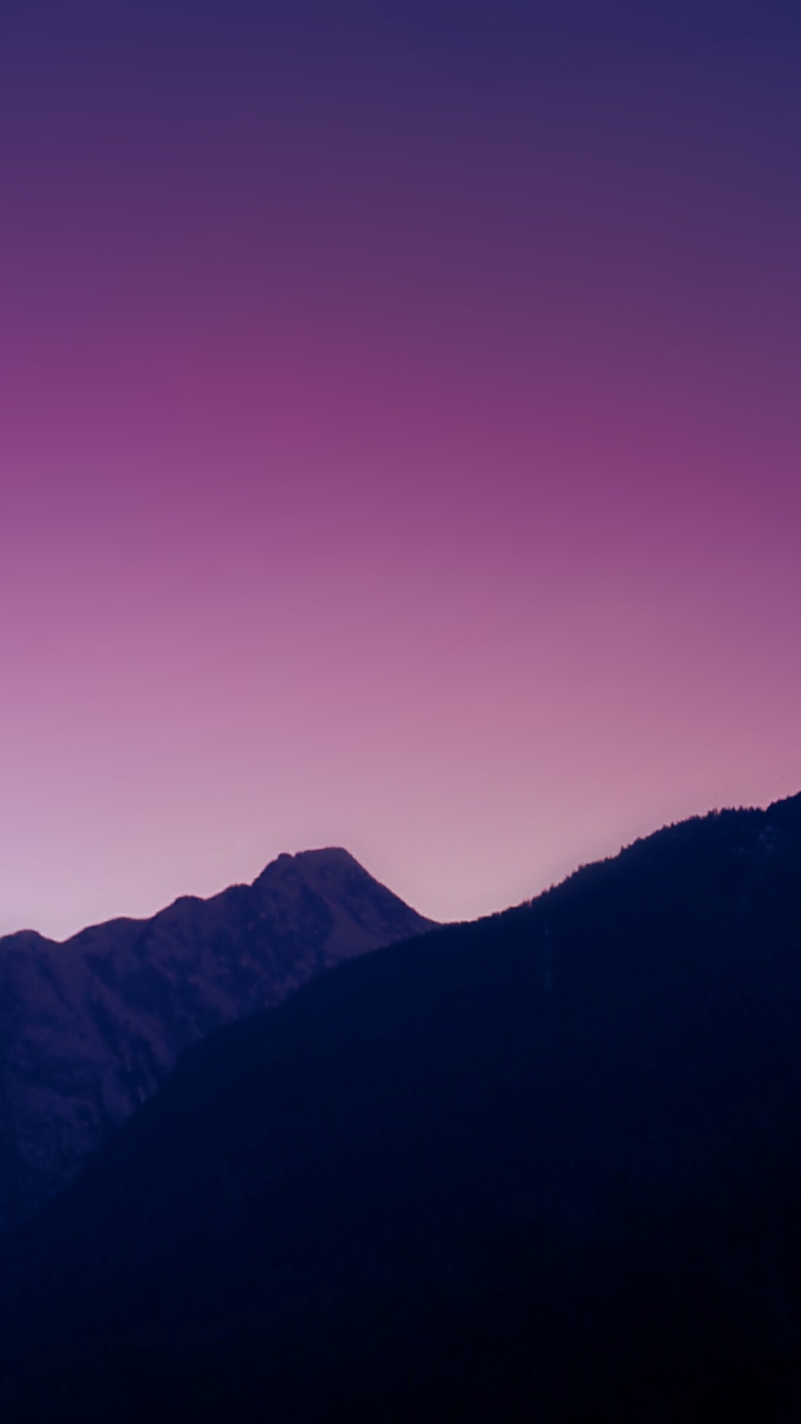 Descarga gratuita de fondo de pantalla para móvil de Cielo, Montañas, Violeta, Montaña, Austria, Púrpura, Tierra/naturaleza.