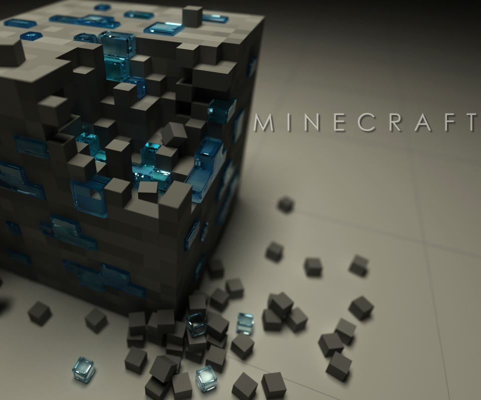 minecraft ore background