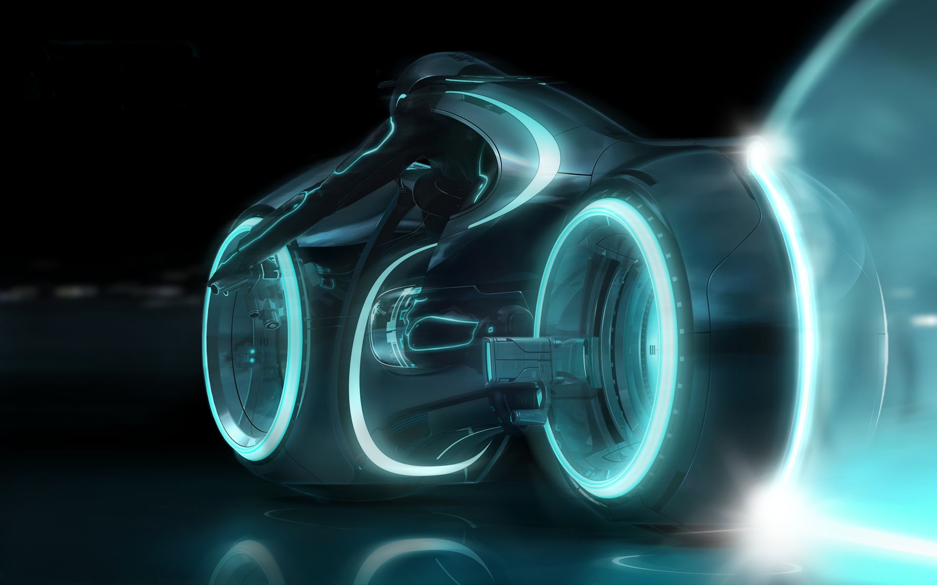 Tron Legacy светоцикл