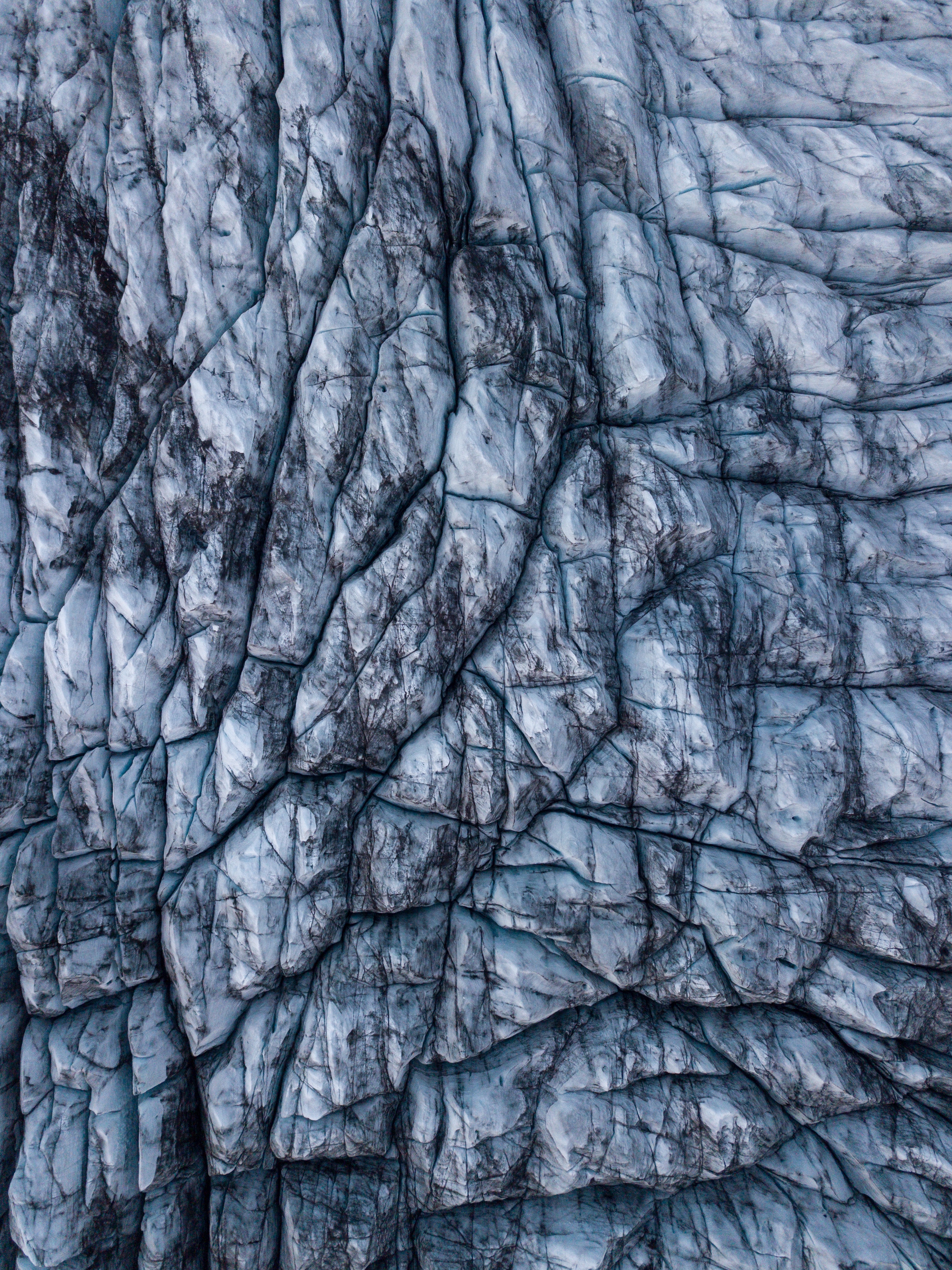 ribbed, ice, texture, textures, irregularities, iceberg