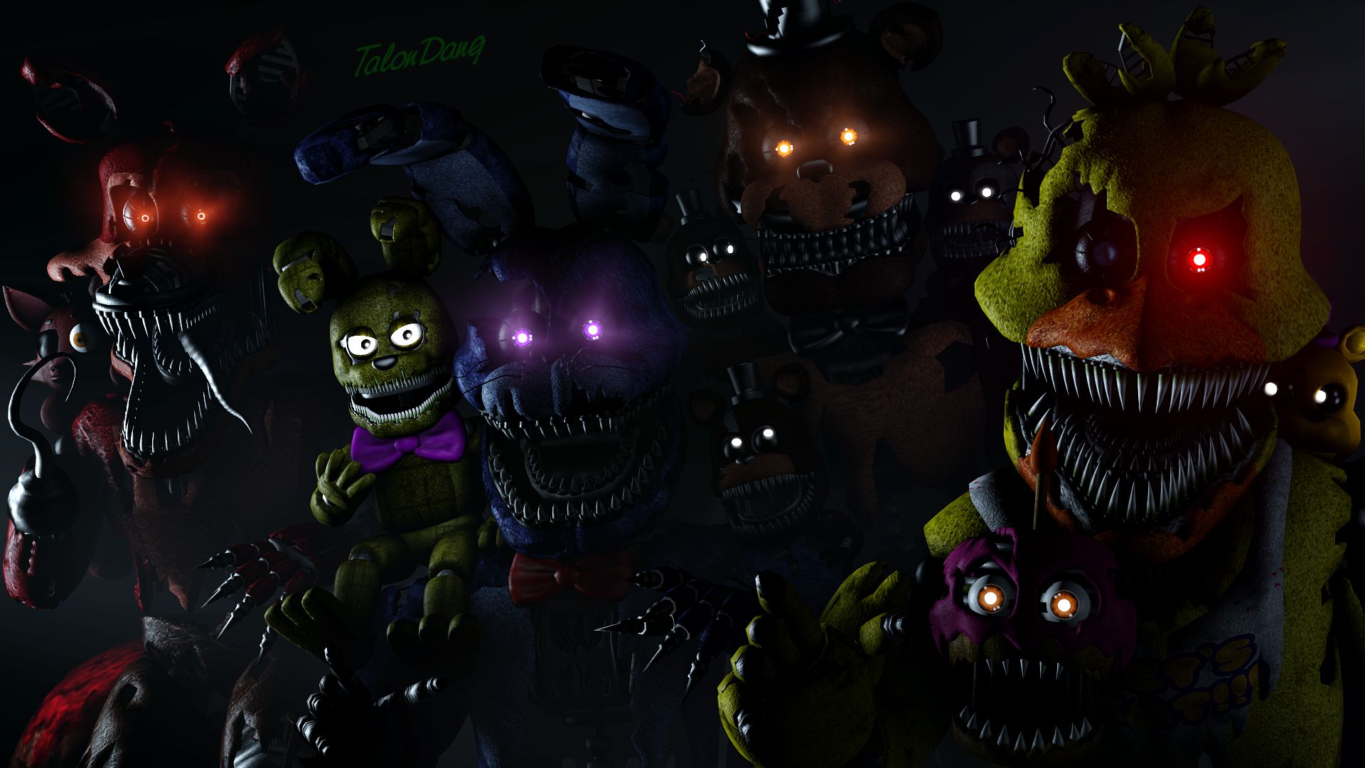 five nights at freddy's, five nights at freddy's 4, video game