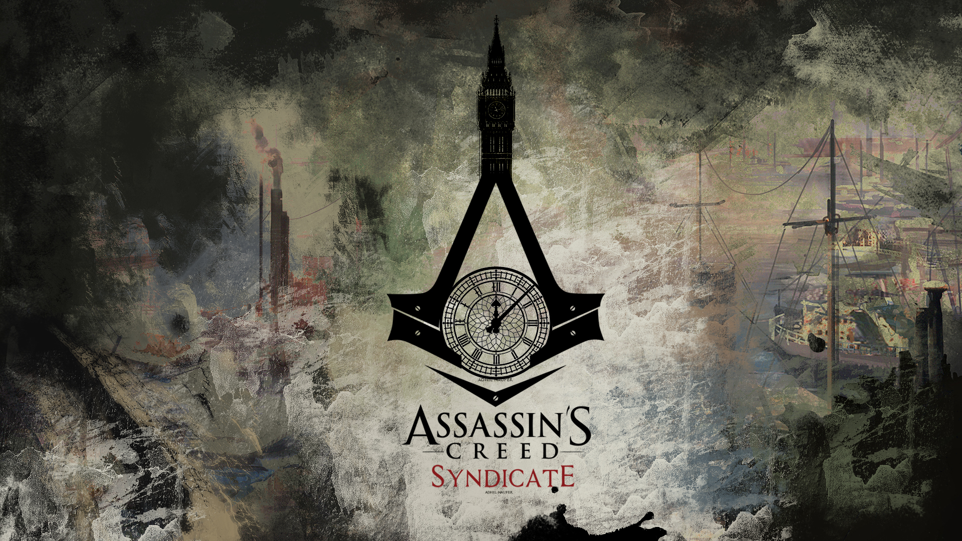 assassin's creed: syndicate, assassin's creed, video game, logo Full HD