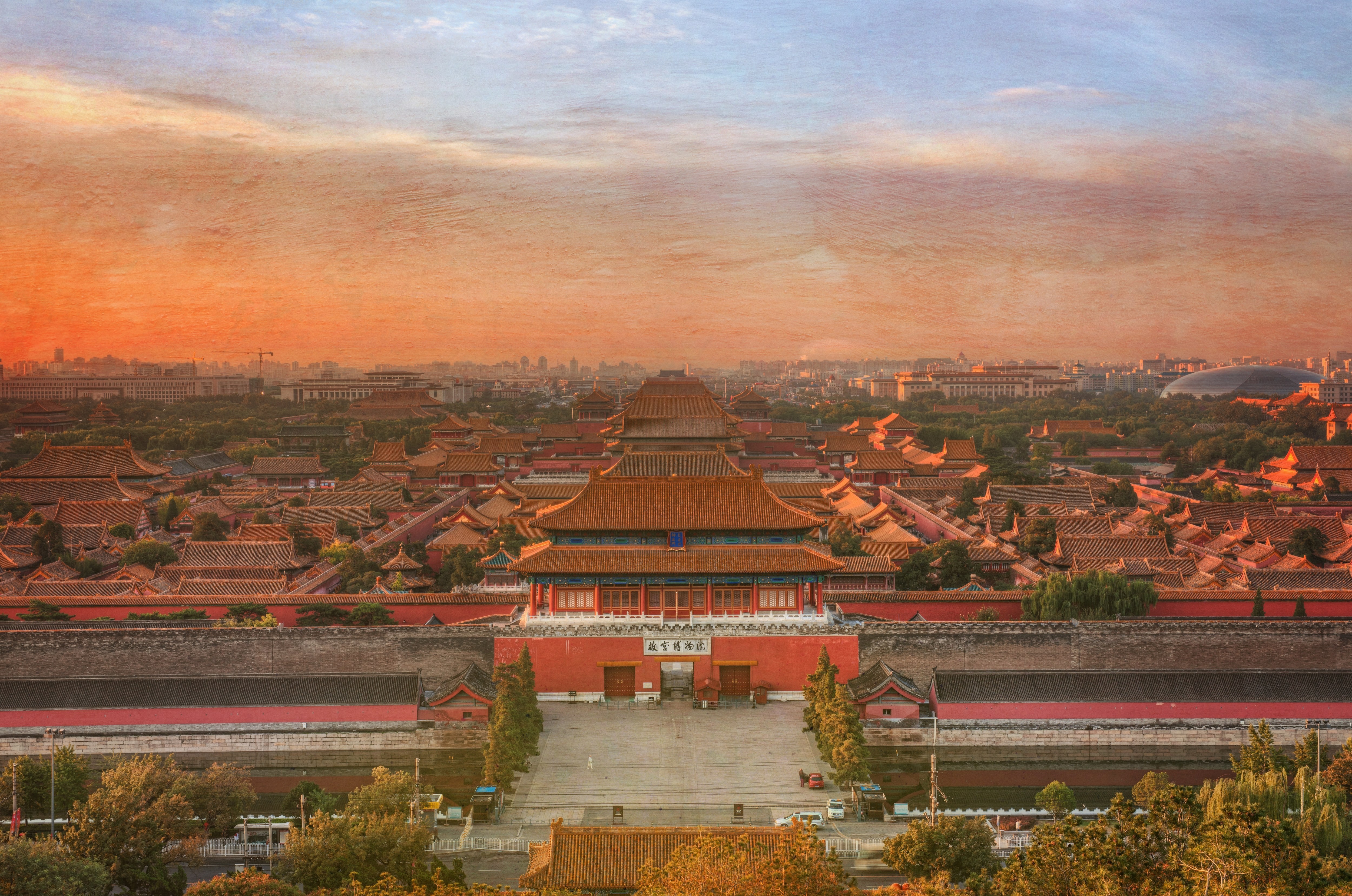 china, man made, forbidden city, beijing, monuments iphone wallpaper