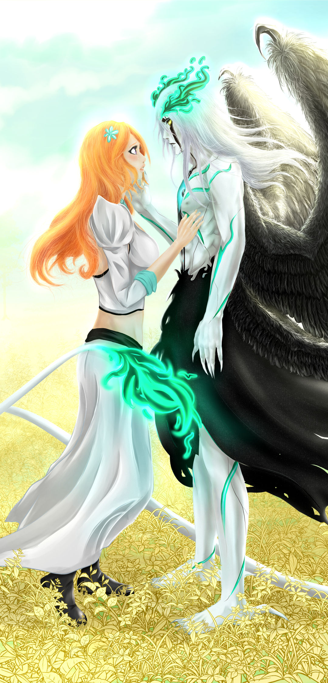 ulquiorra and orihime grimmjow