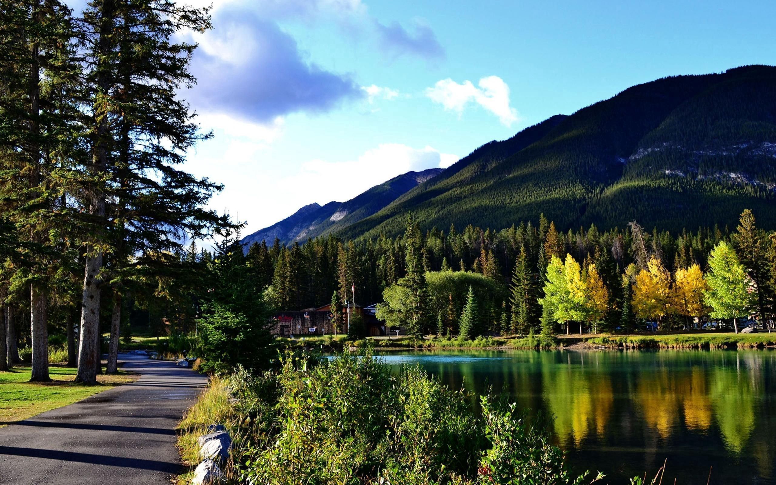 Free download wallpaper Of Canada, Banff National Park, Rivers, Canada, Nature on your PC desktop