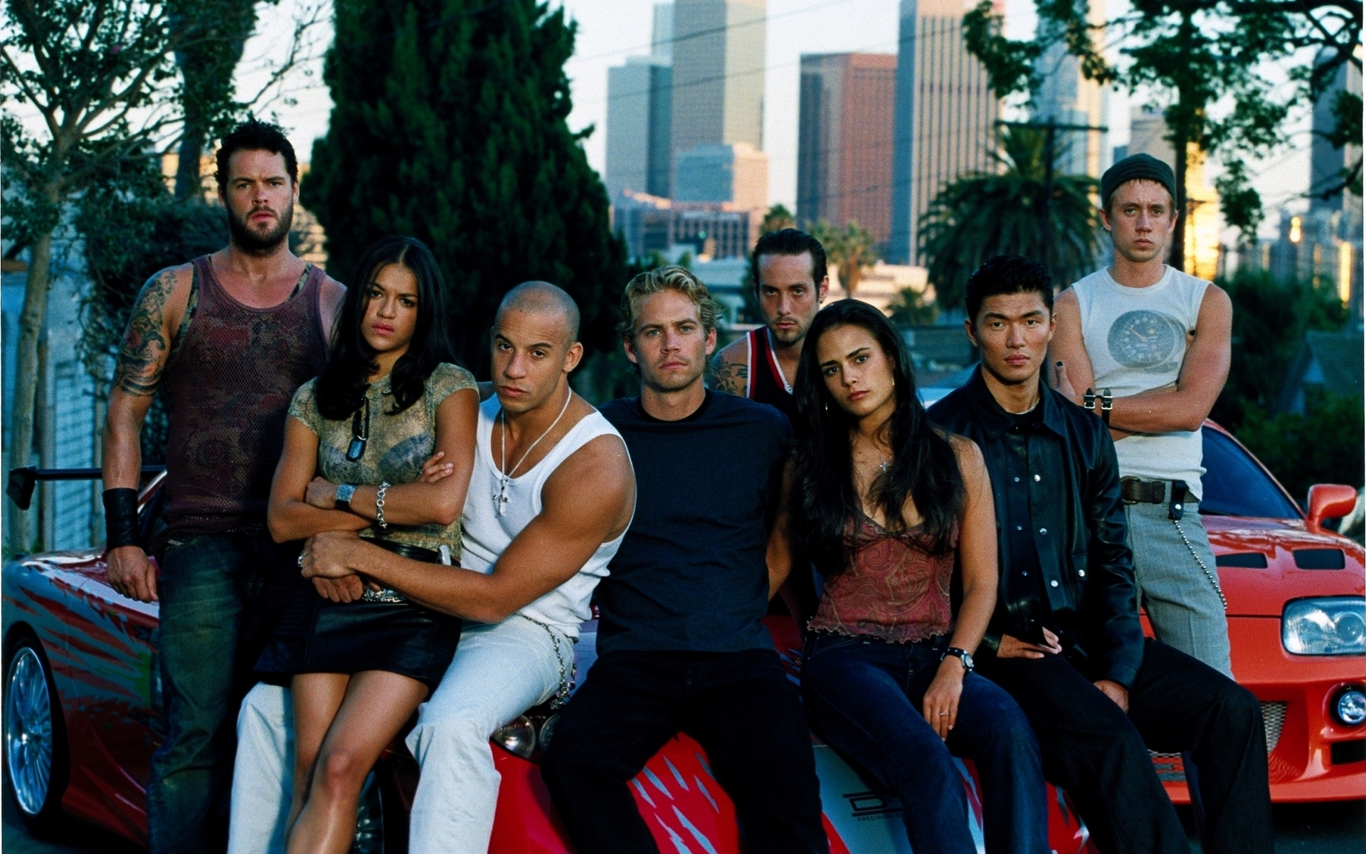 fast & furious, paul walker, the fast and the furious, matt schulze, dominic toretto, rick yune, letty ortiz, movie, brian o'conner, chad lindberg, jesse (the fast and the furious), johnny tran, jordana brewster, mia toretto, michelle rodriguez, vin diesel, vince (fast & furious)