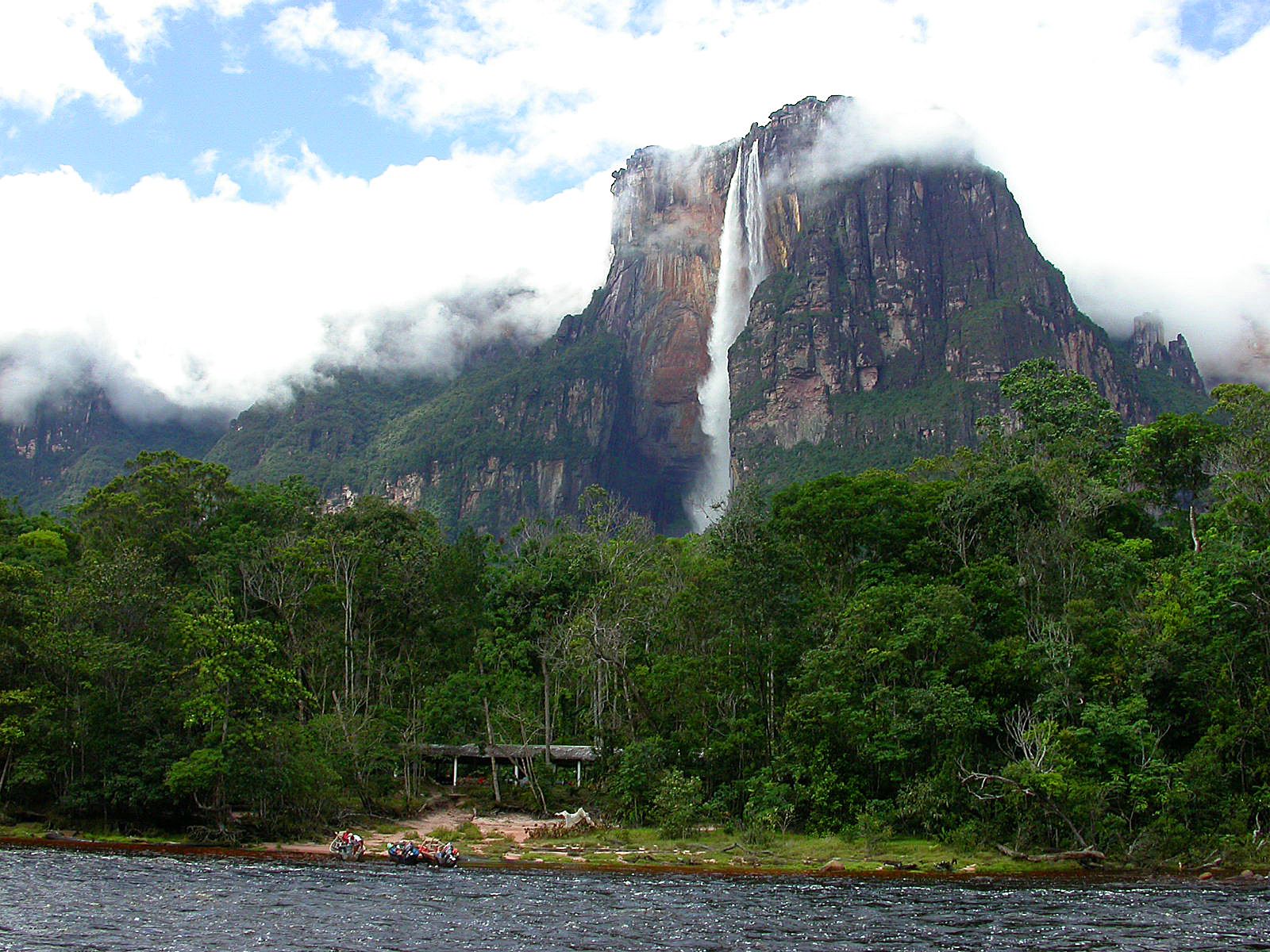 Скачать обои бесплатно Венесуэла, Рорайма, Гора Рорайма, Пелена, Природа, Пейзаж картинка на рабочий стол ПК