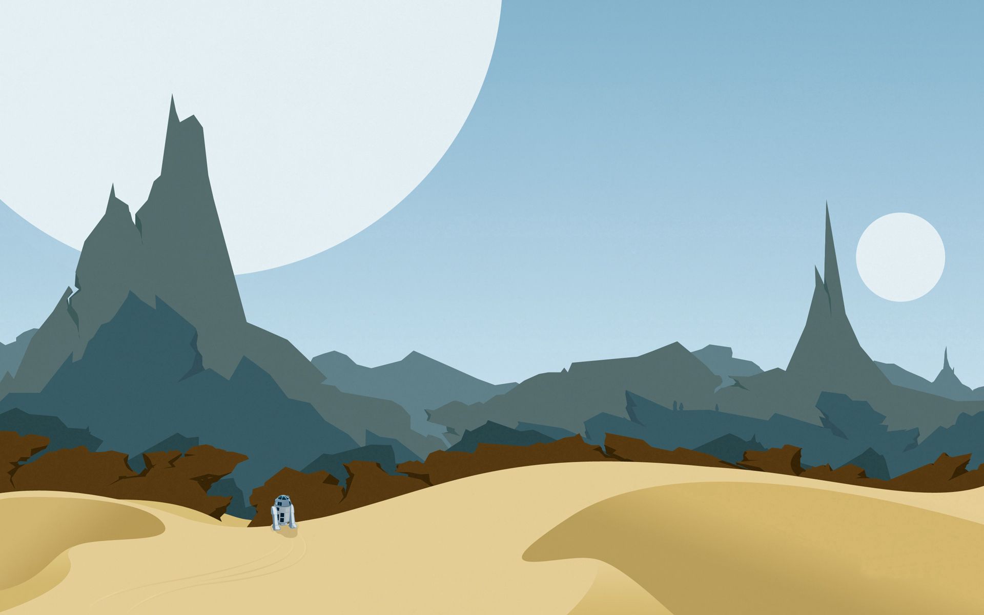 145897 Hintergrundbild herunterladen mountains, sand, vektor, grafik, graphics - Bildschirmschoner und Bilder kostenlos