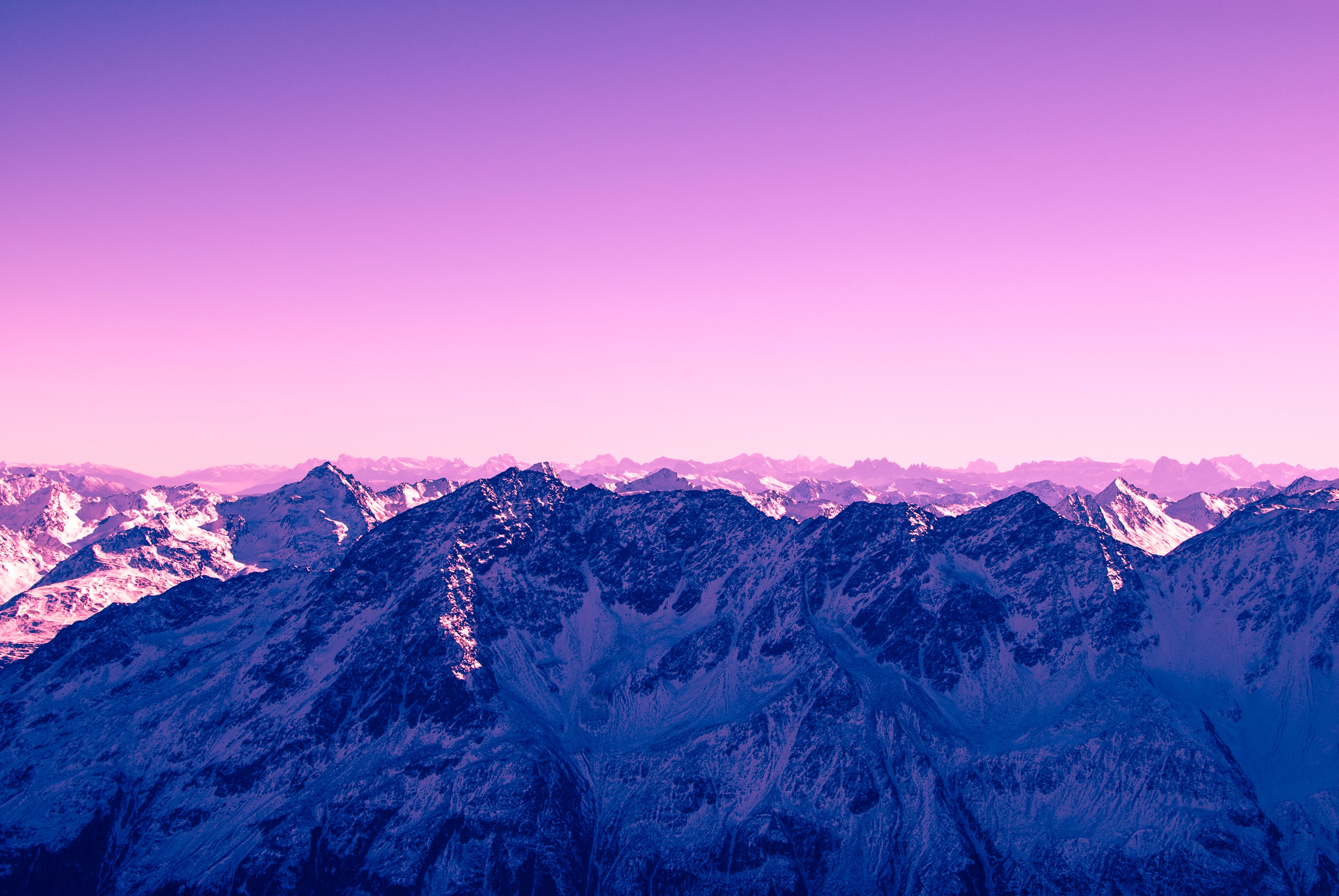 Фиолетовые горы