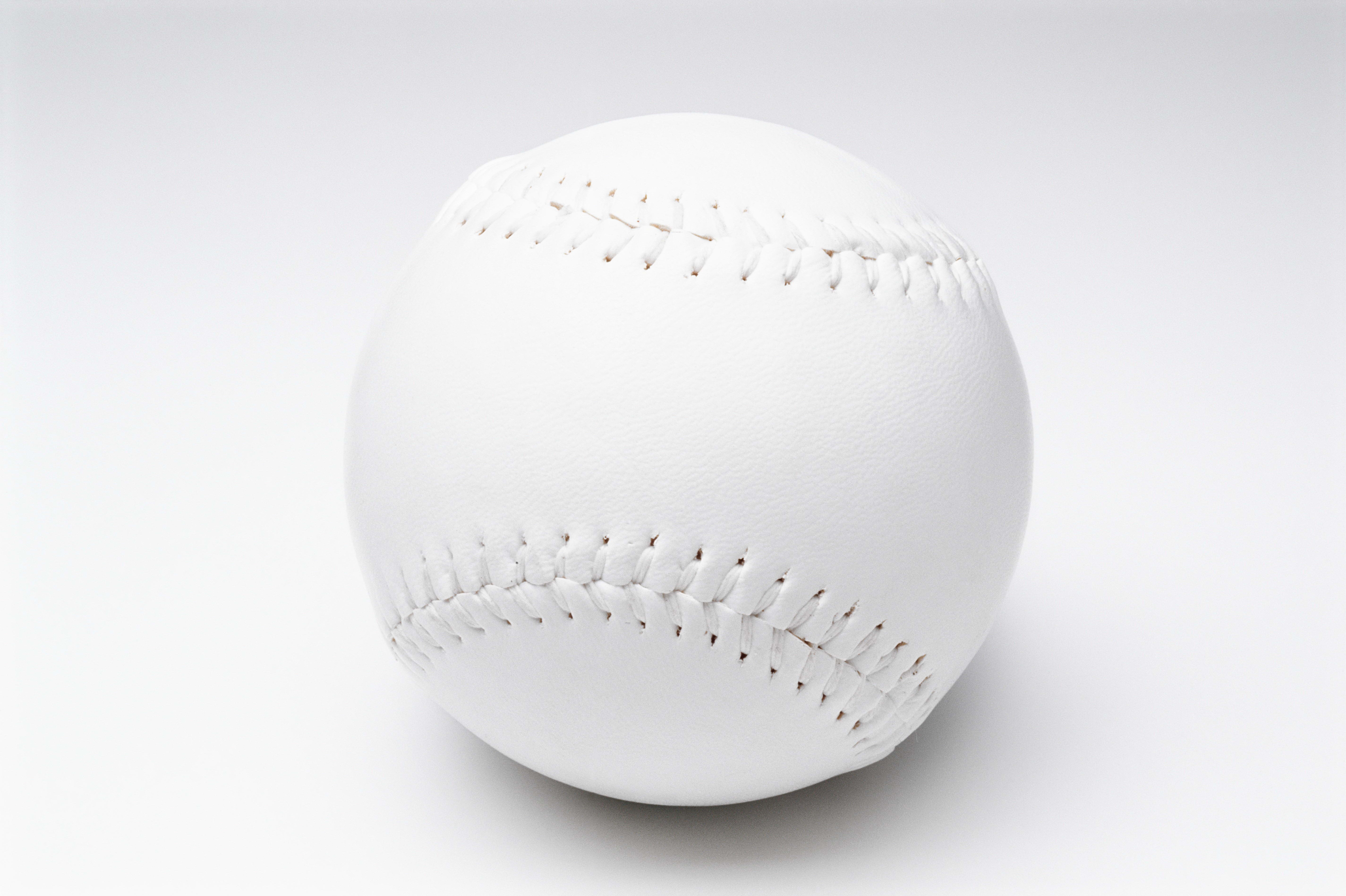 Laden Sie das Sport, Weißer Hintergrund, Baseball, Ball-Bild kostenlos auf Ihren PC-Desktop herunter