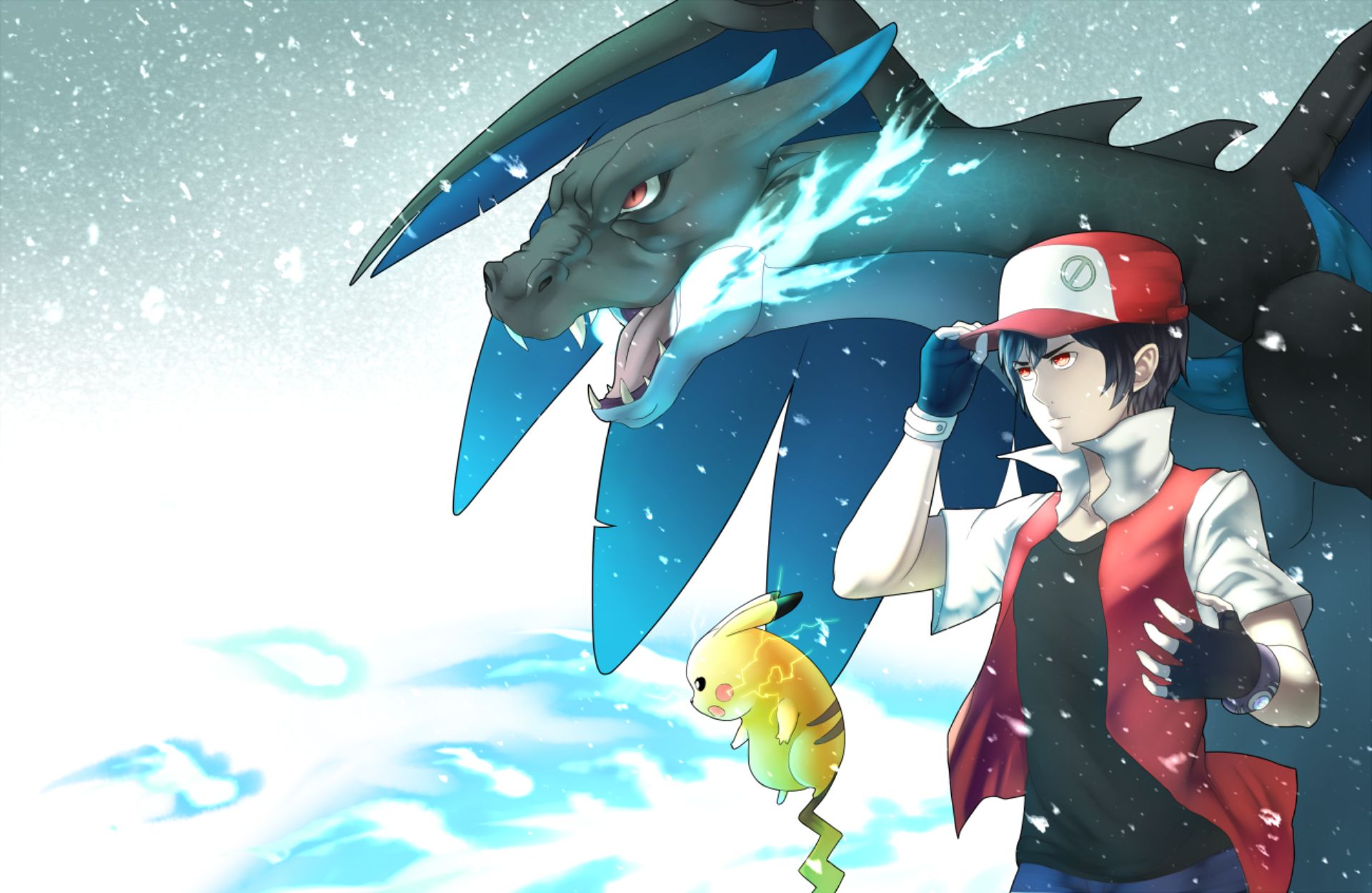 60+ Red (Pokémon) HD Wallpapers and Backgrounds