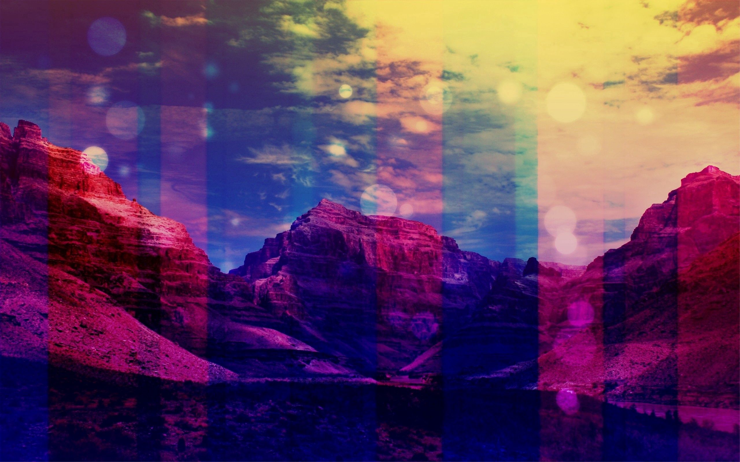 Laden Sie das Blendung, Streifen, Mountains, Abstrakt-Bild kostenlos auf Ihren PC-Desktop herunter