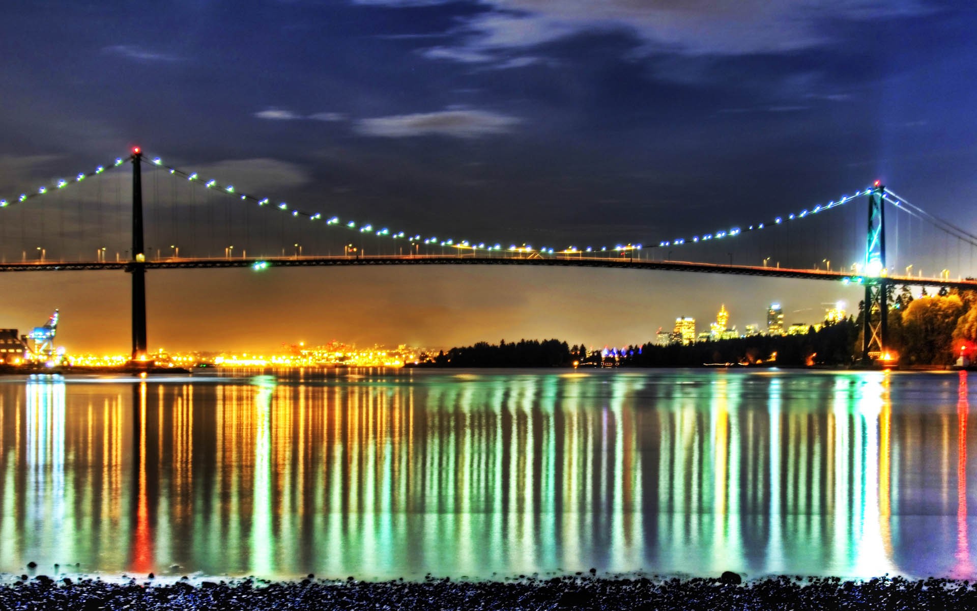 Lions Gate Bridge Widescreen image