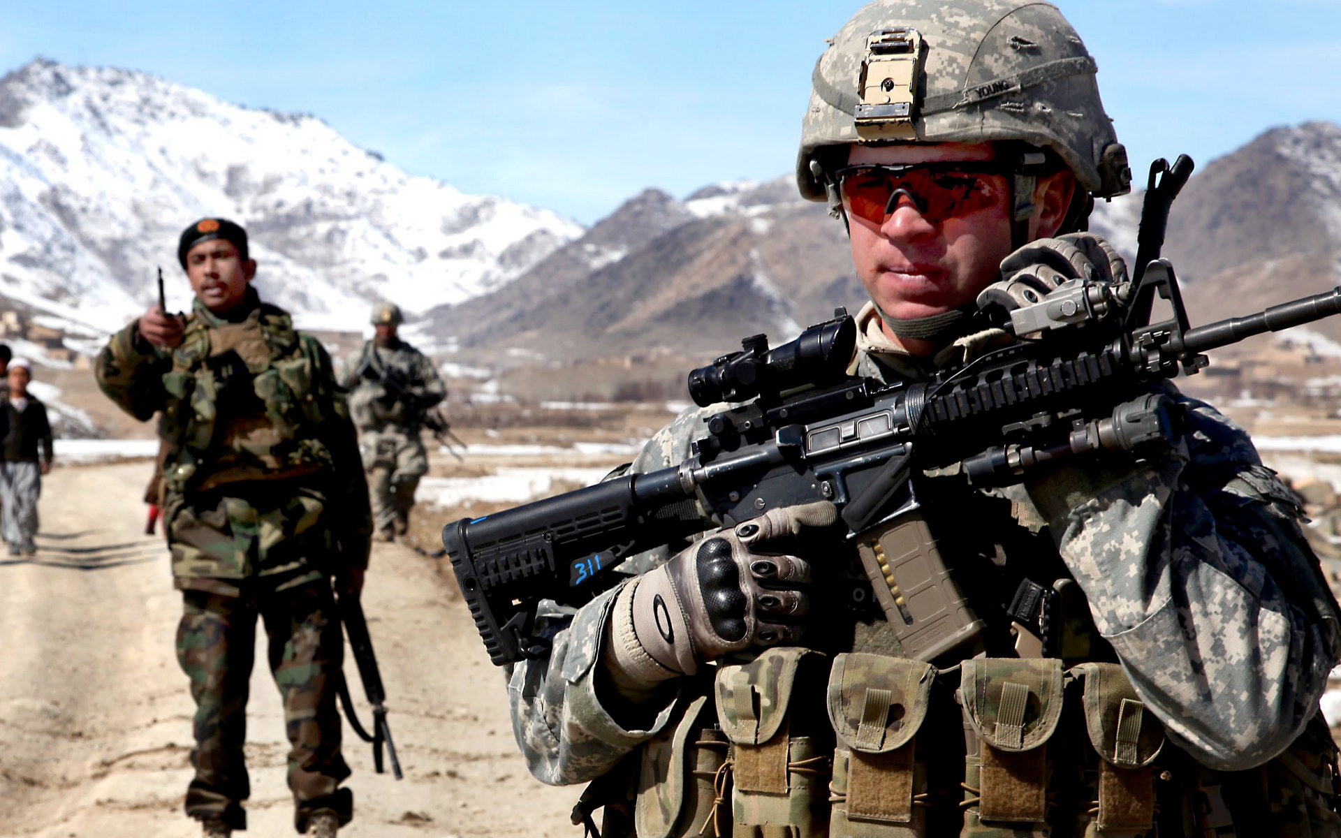 Солдаты США В Афганистане