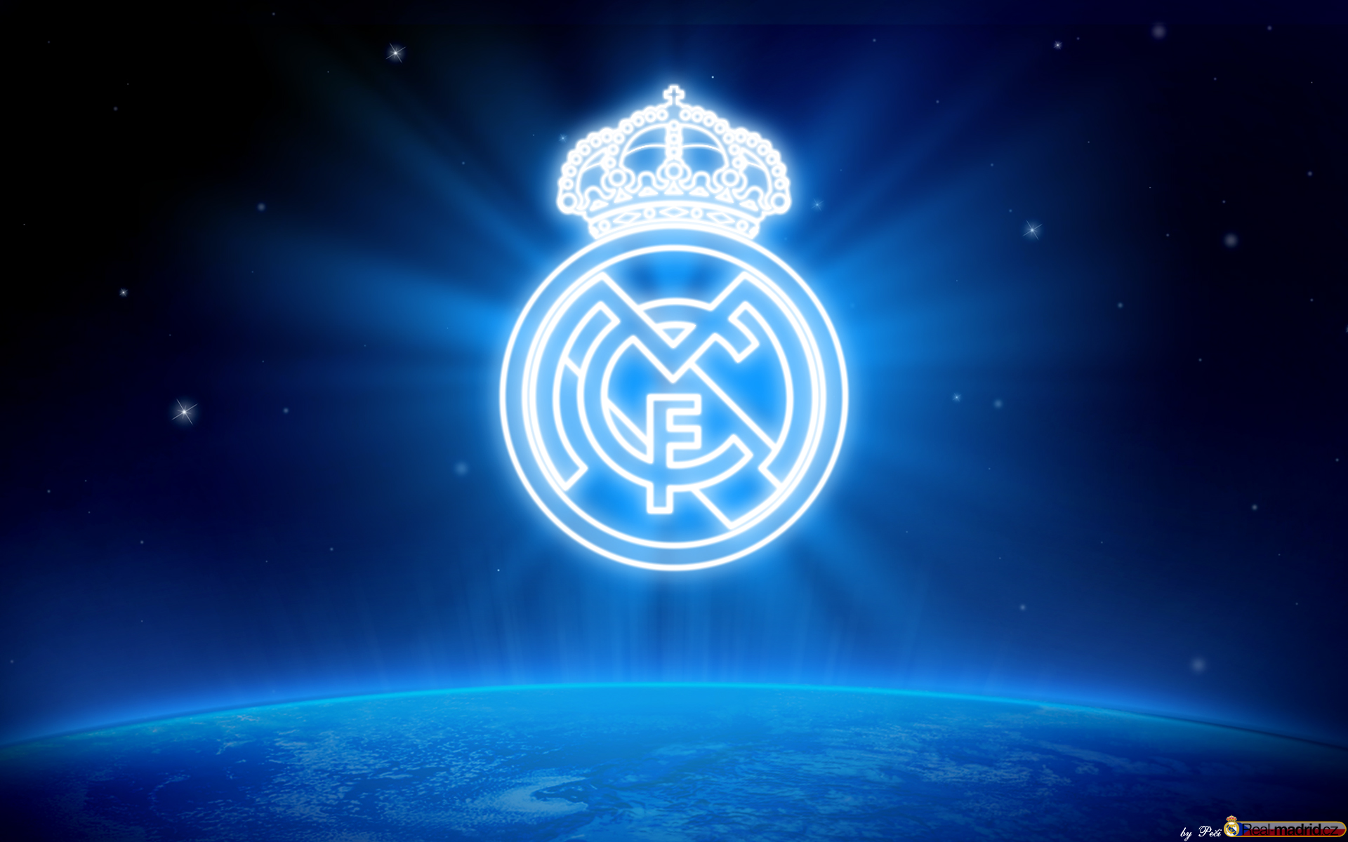 Реал Мадрид эмблема неон