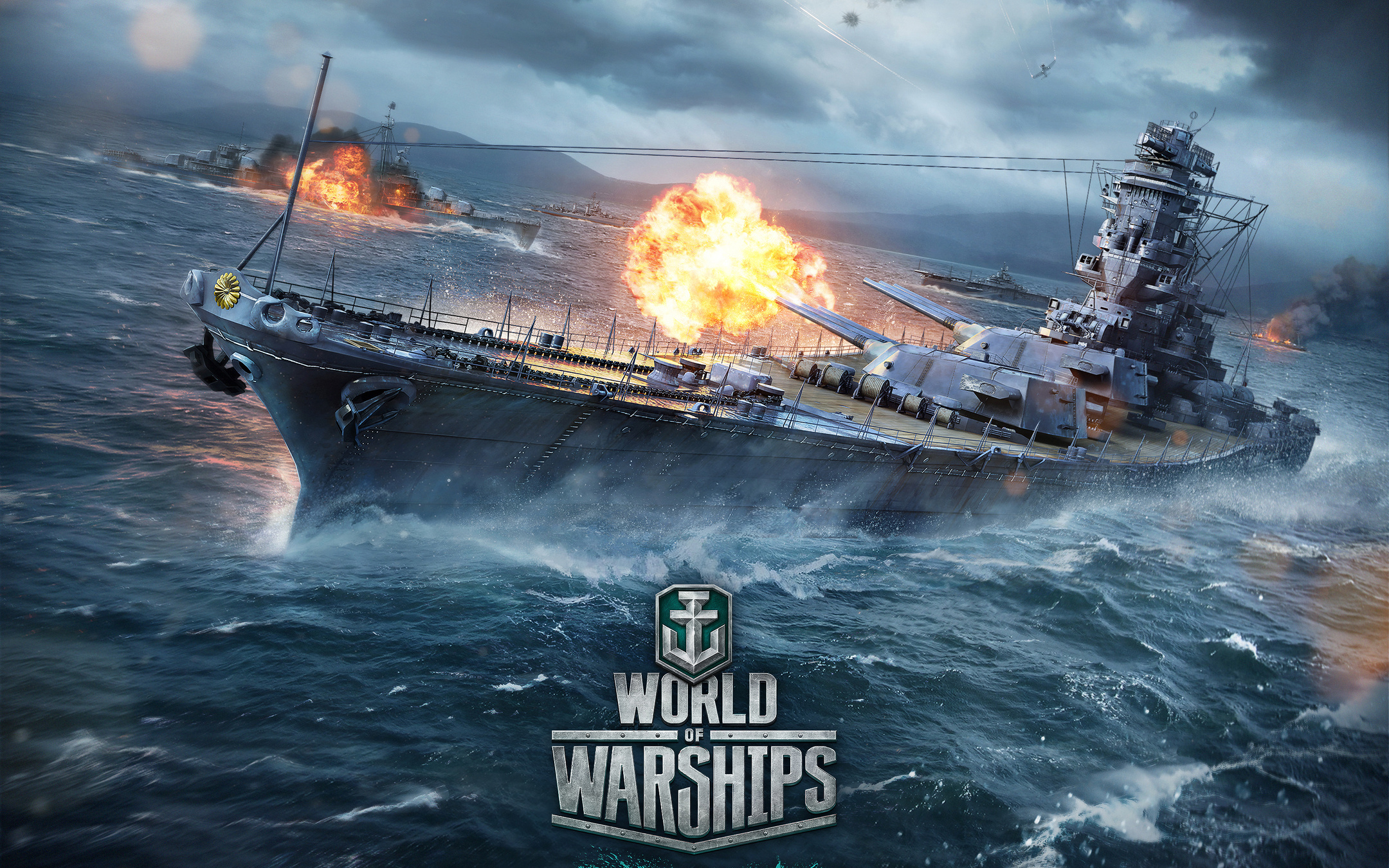 Laden Sie World Of Warships HD-Desktop-Hintergründe herunter