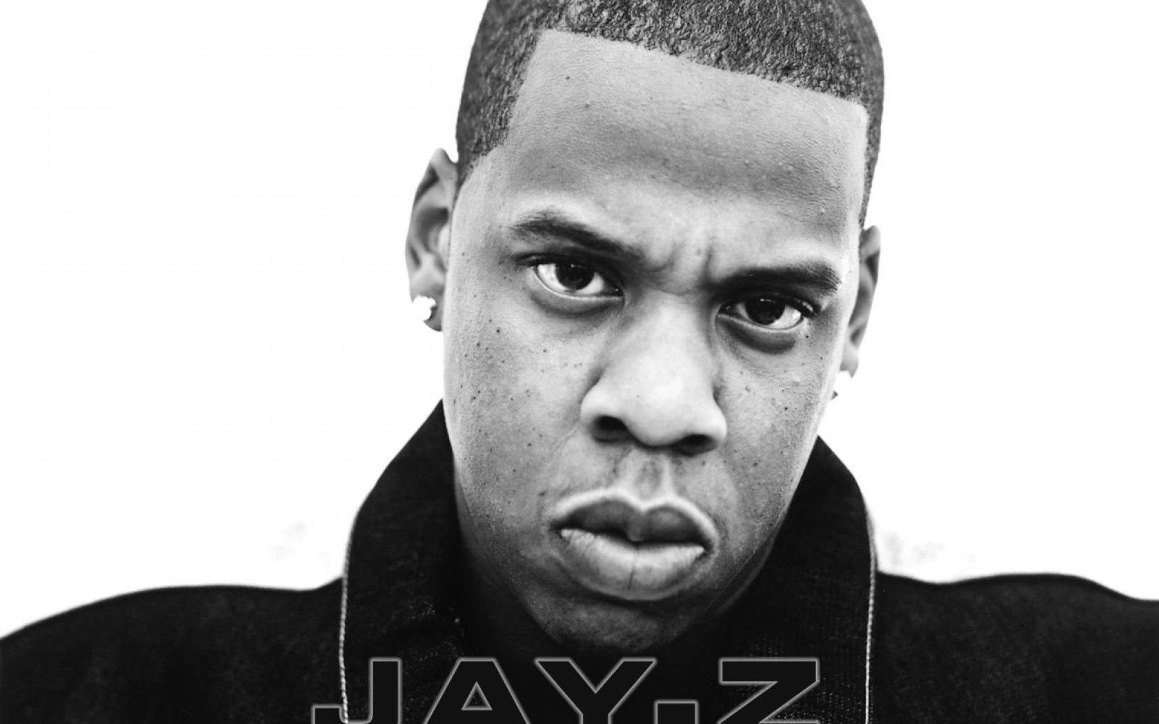 Download Jay-Z 90s Rapper In All-Black Wallpaper