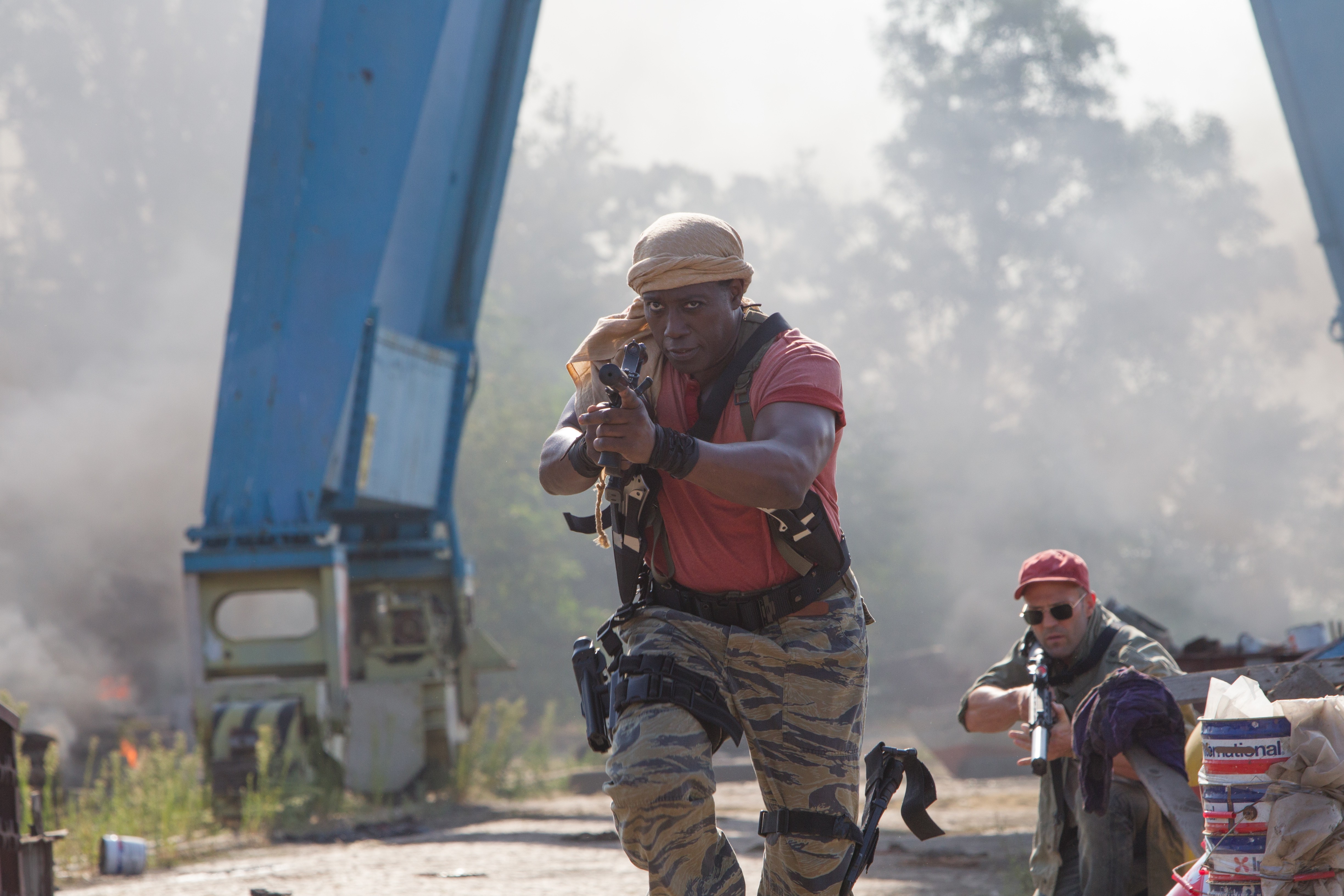 movie, the expendables 3, doc (the expendables), jason statham, lee christmas, wesley snipes, the expendables