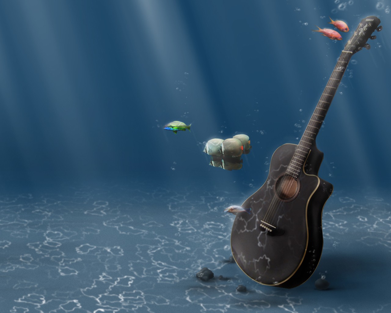 Гитара и море