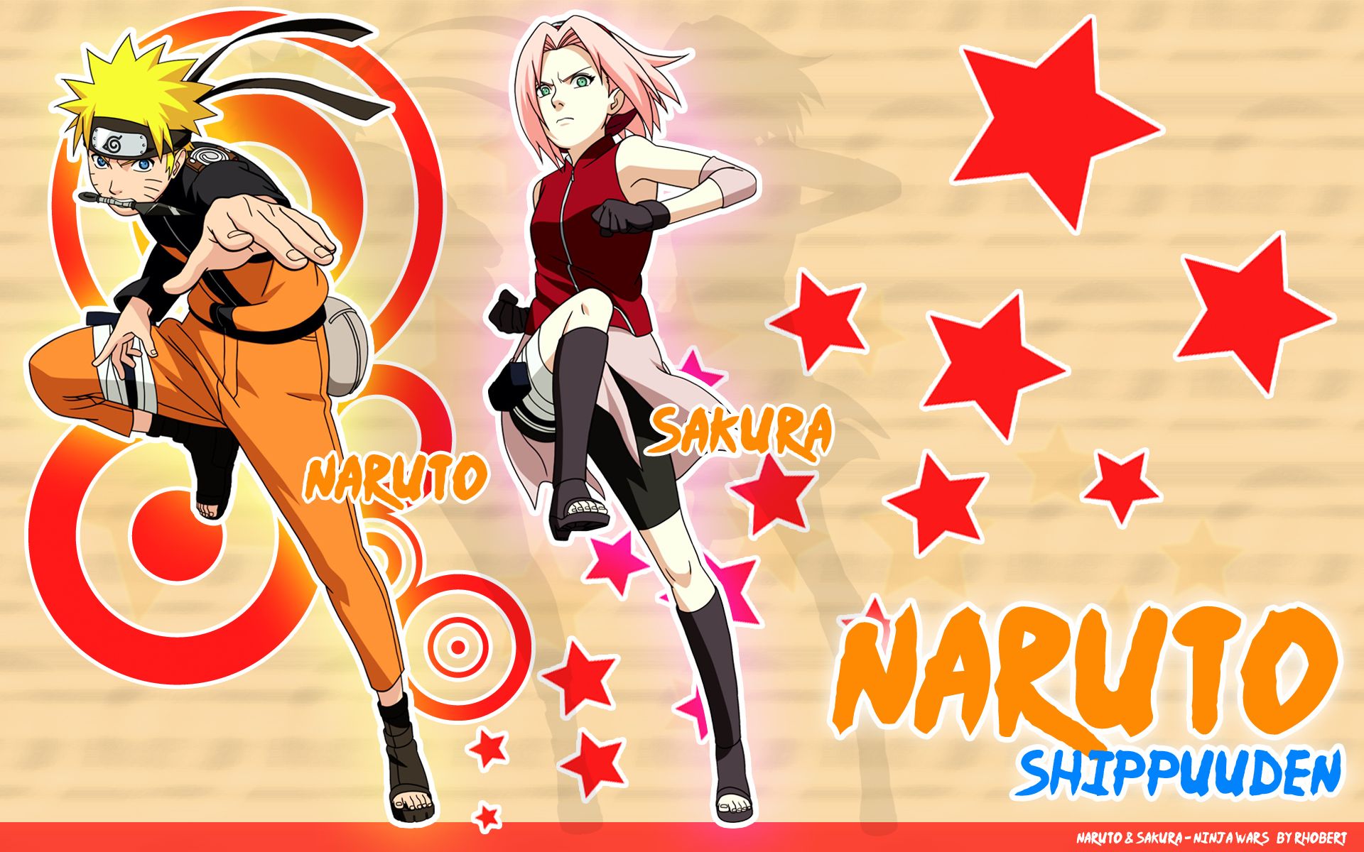Baixar papel de parede para celular de Anime, Naruto, Sakura Haruno, Naruto Uzumaki gratuito.