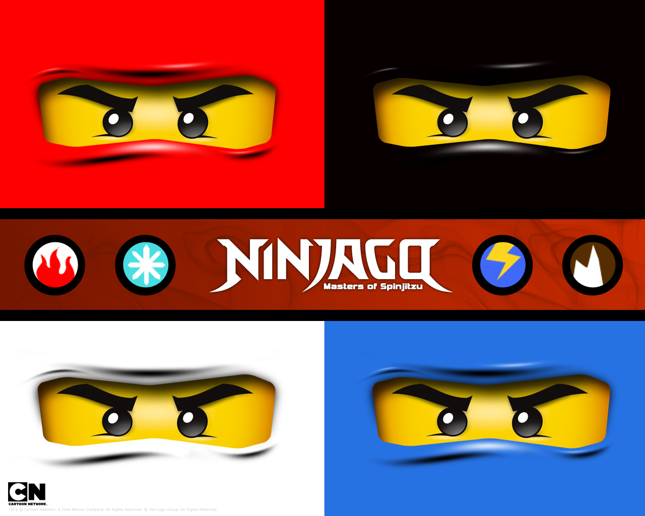 Лего Ниндзяго глаза