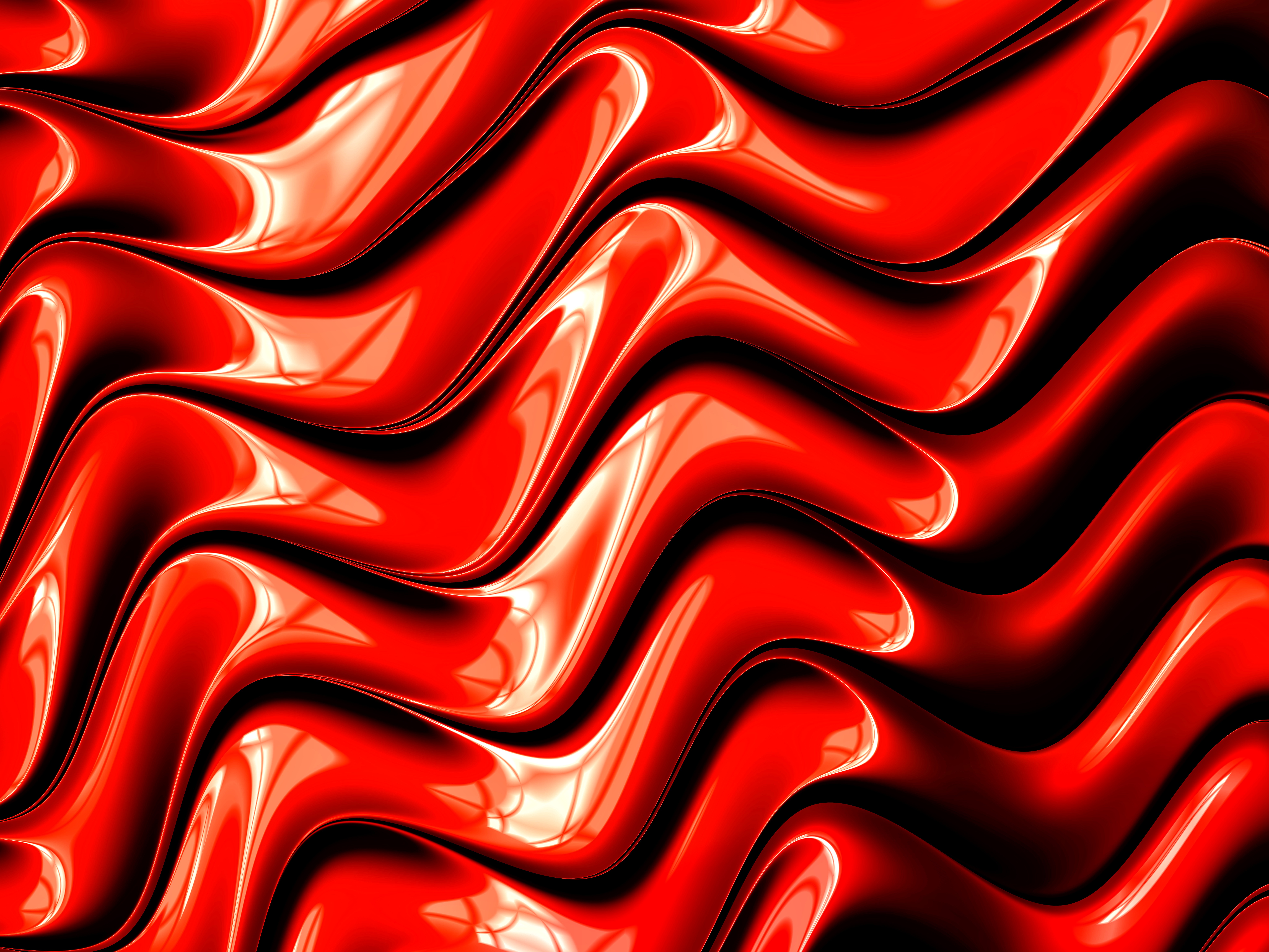3d, graphics, surface, red, fractal