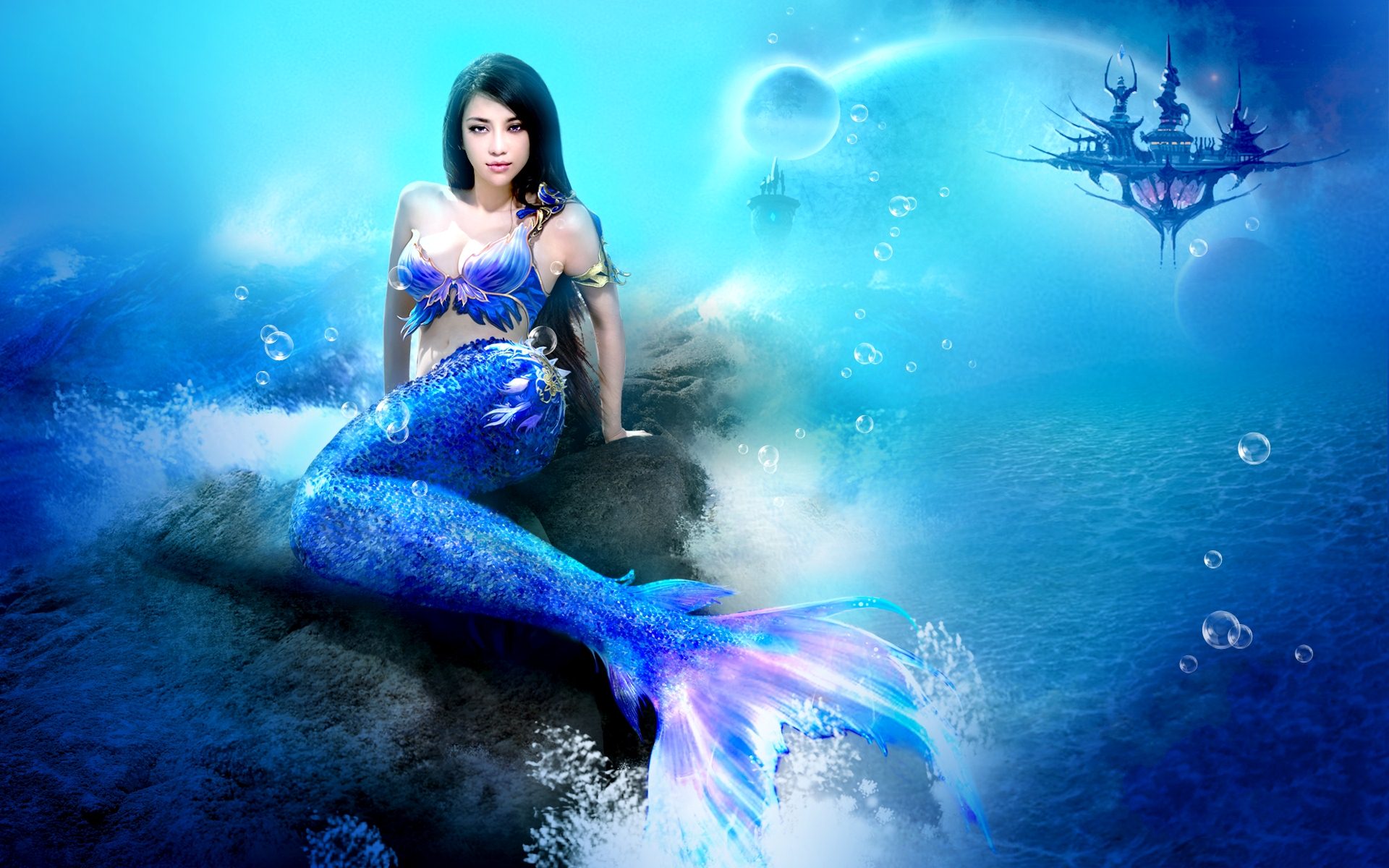 Mermaid  4K Wallpaper