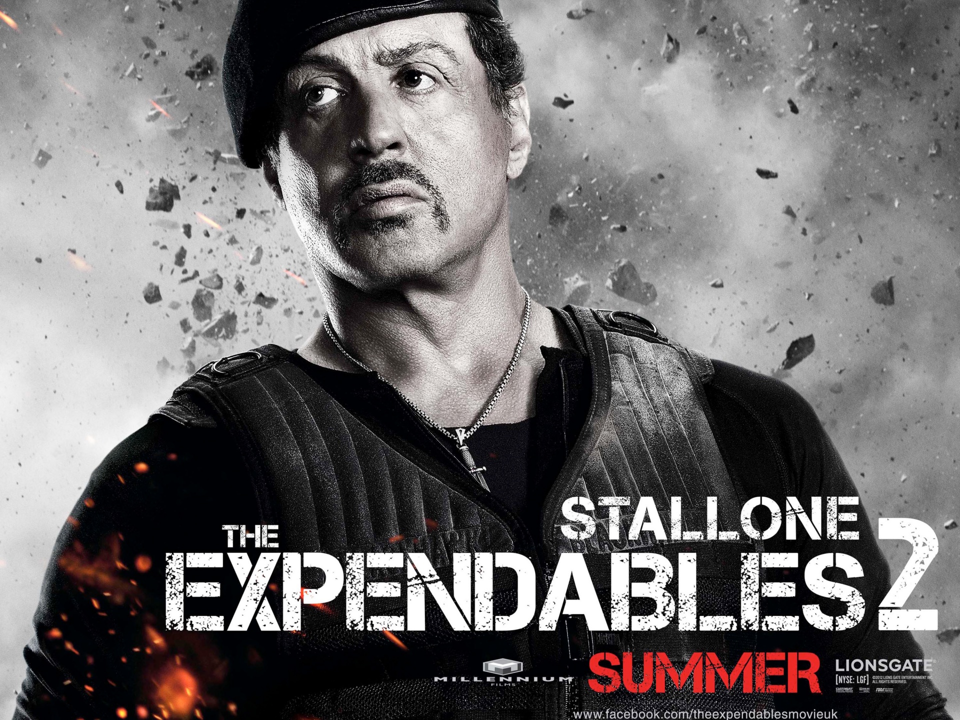 movie, the expendables 2, barney ross, sylvester stallone, the expendables HD wallpaper