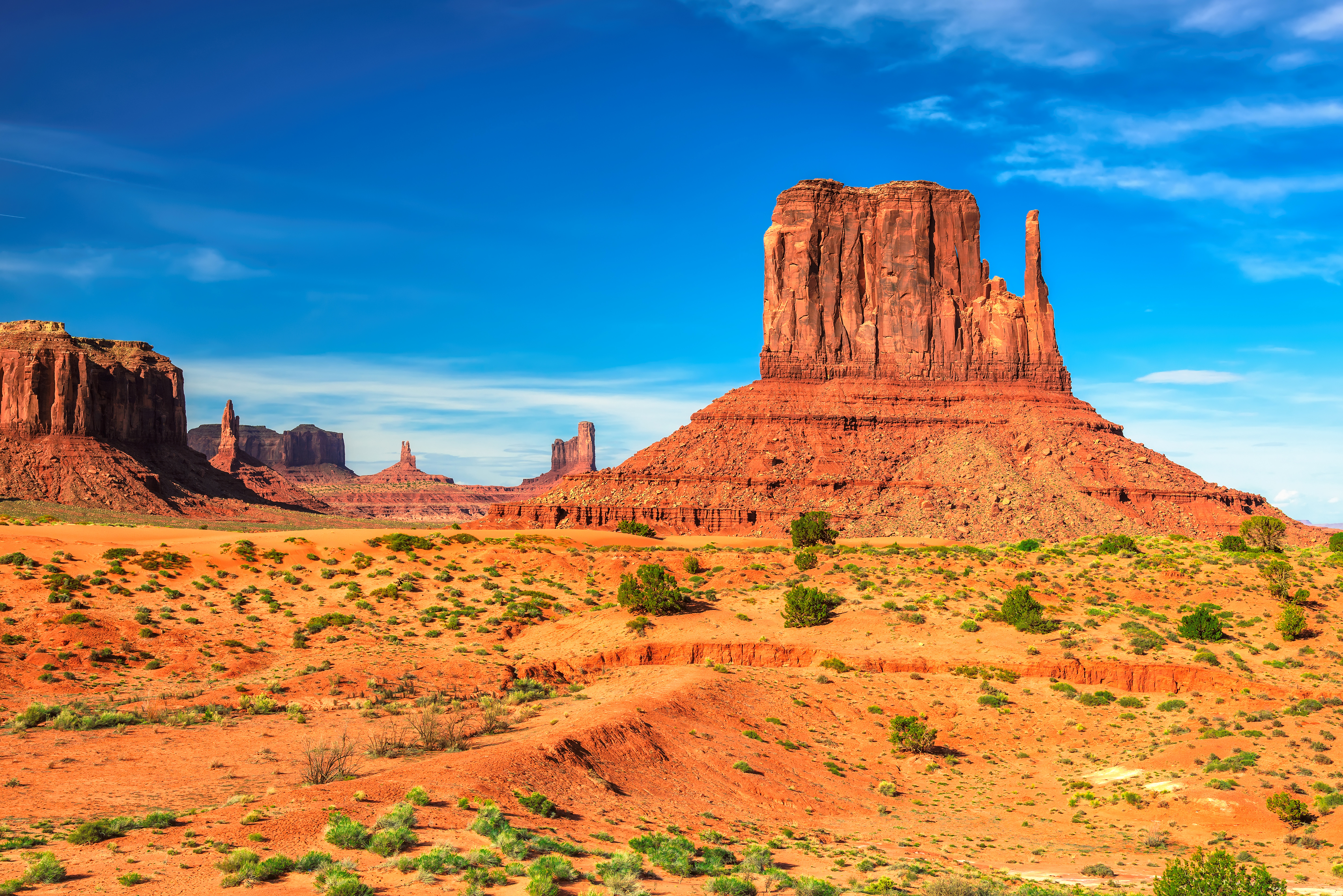 monument valley, desert, earth, arizona, landscape, usa 4K Ultra