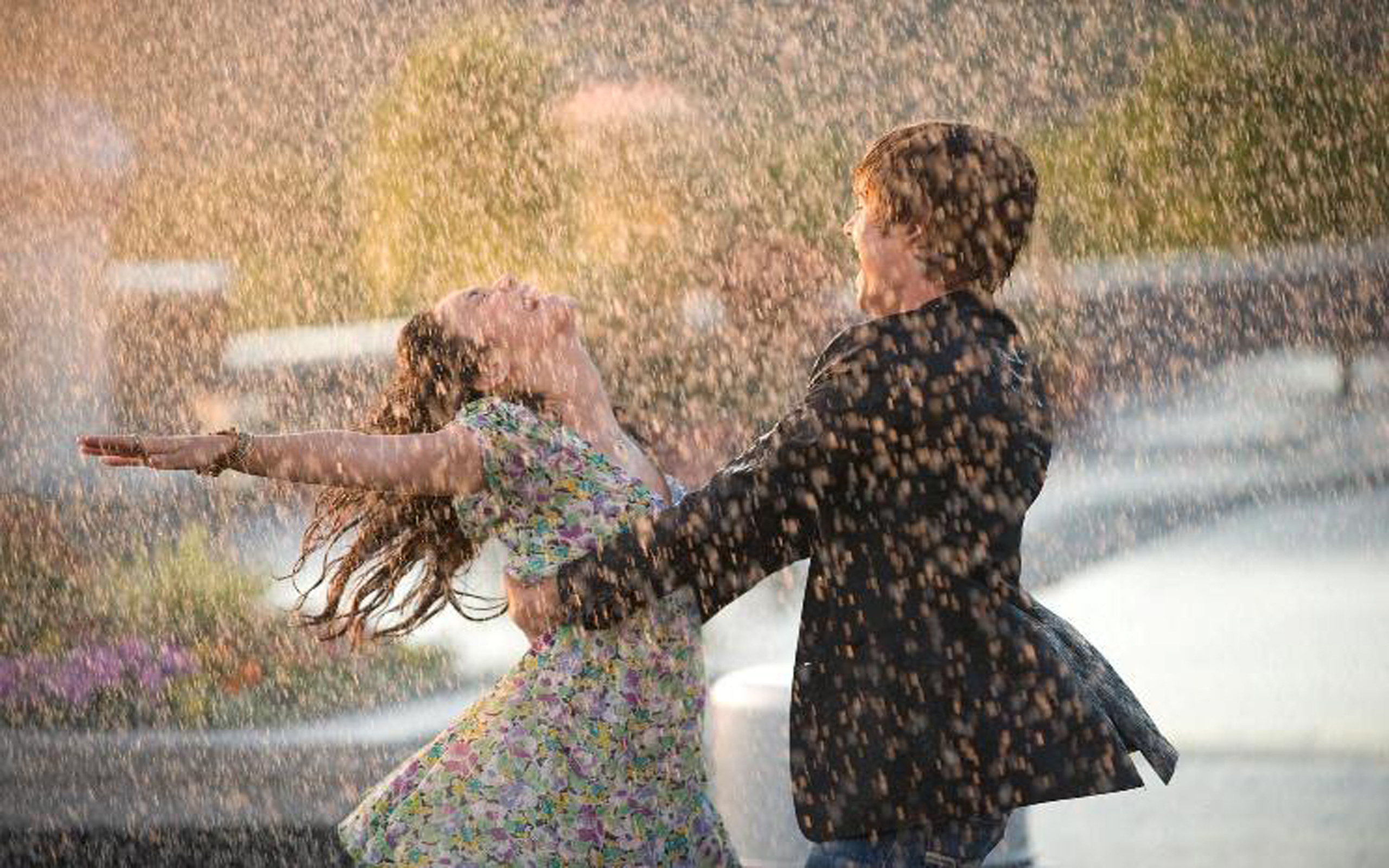 romantic, love, photography, people, rain Full HD