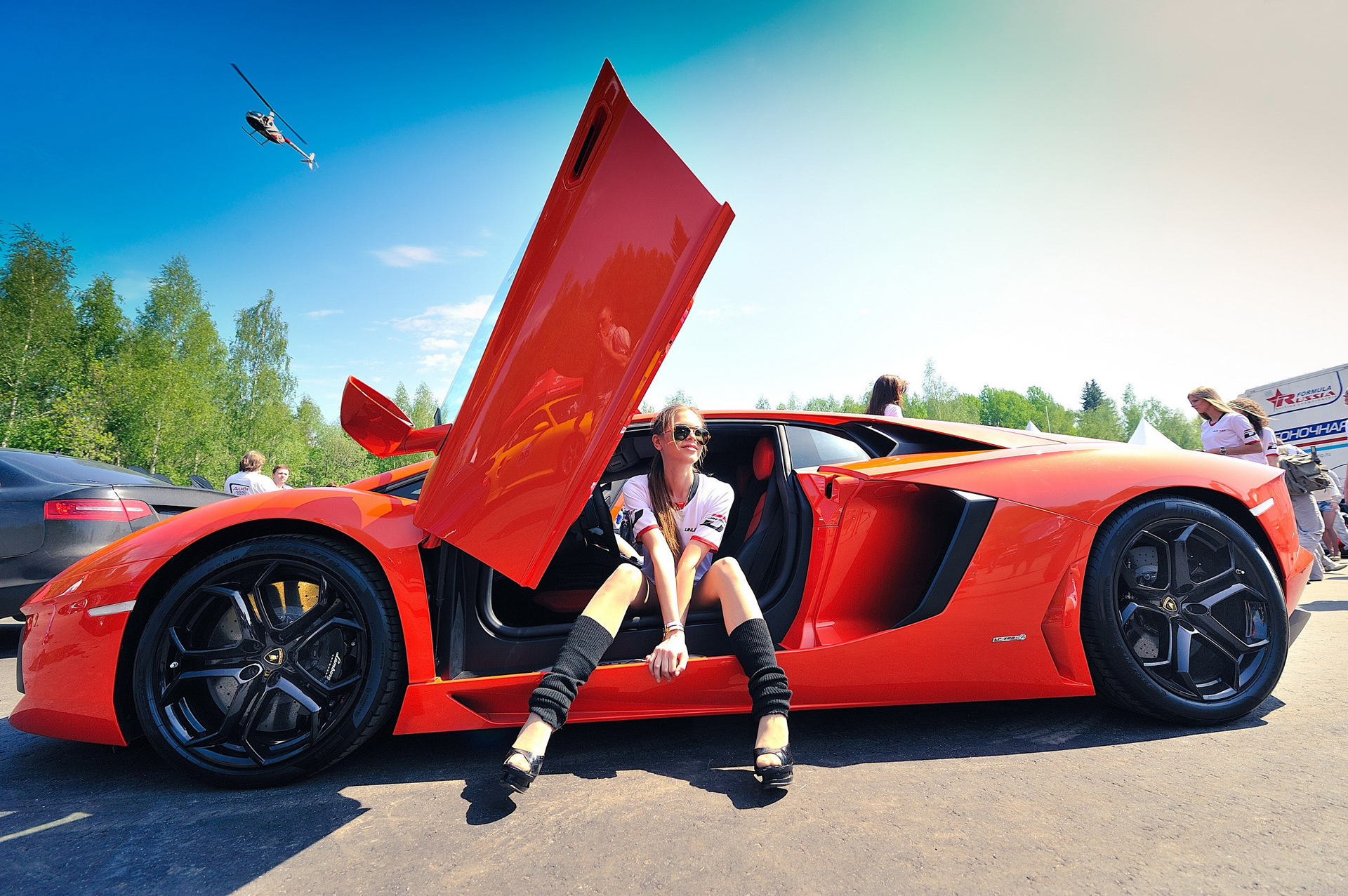 Ashley Slaton Lamborghini