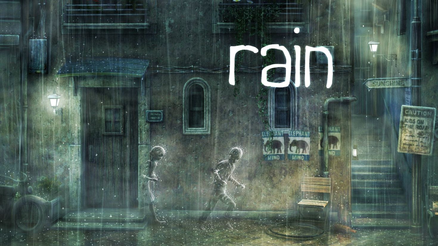 Что такое игра дождь. Rain ps3. Rain игра на ps3. Дождь в игре. Rain игра 2013.