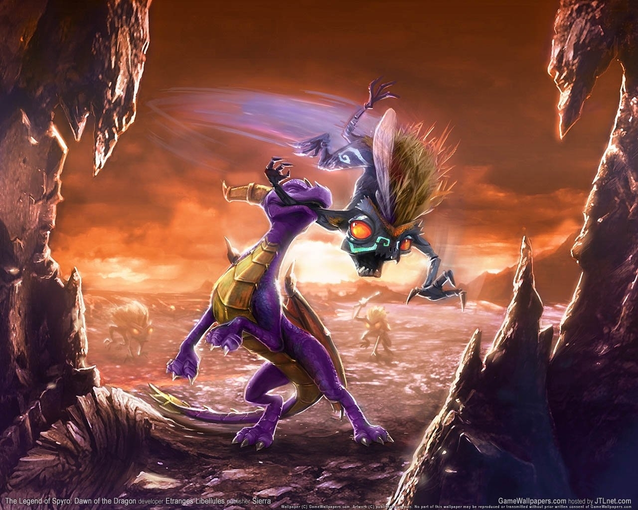 Die besten Legend Of Spyro: Dawn Of The Dragon-Hintergründe für den Telefonbildschirm