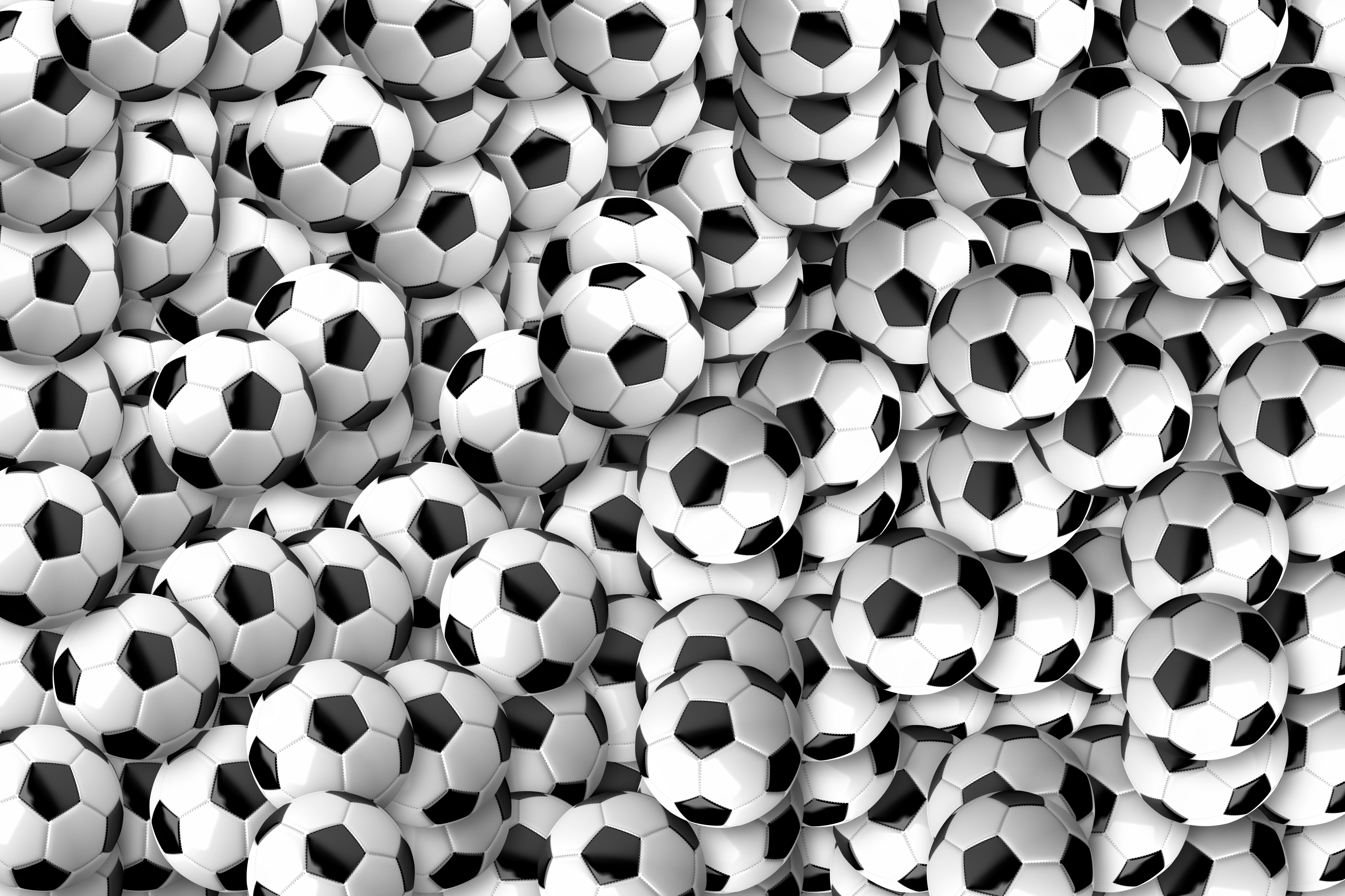 football, sports, texture, lots of, multitude, football balls, footballs 1080p