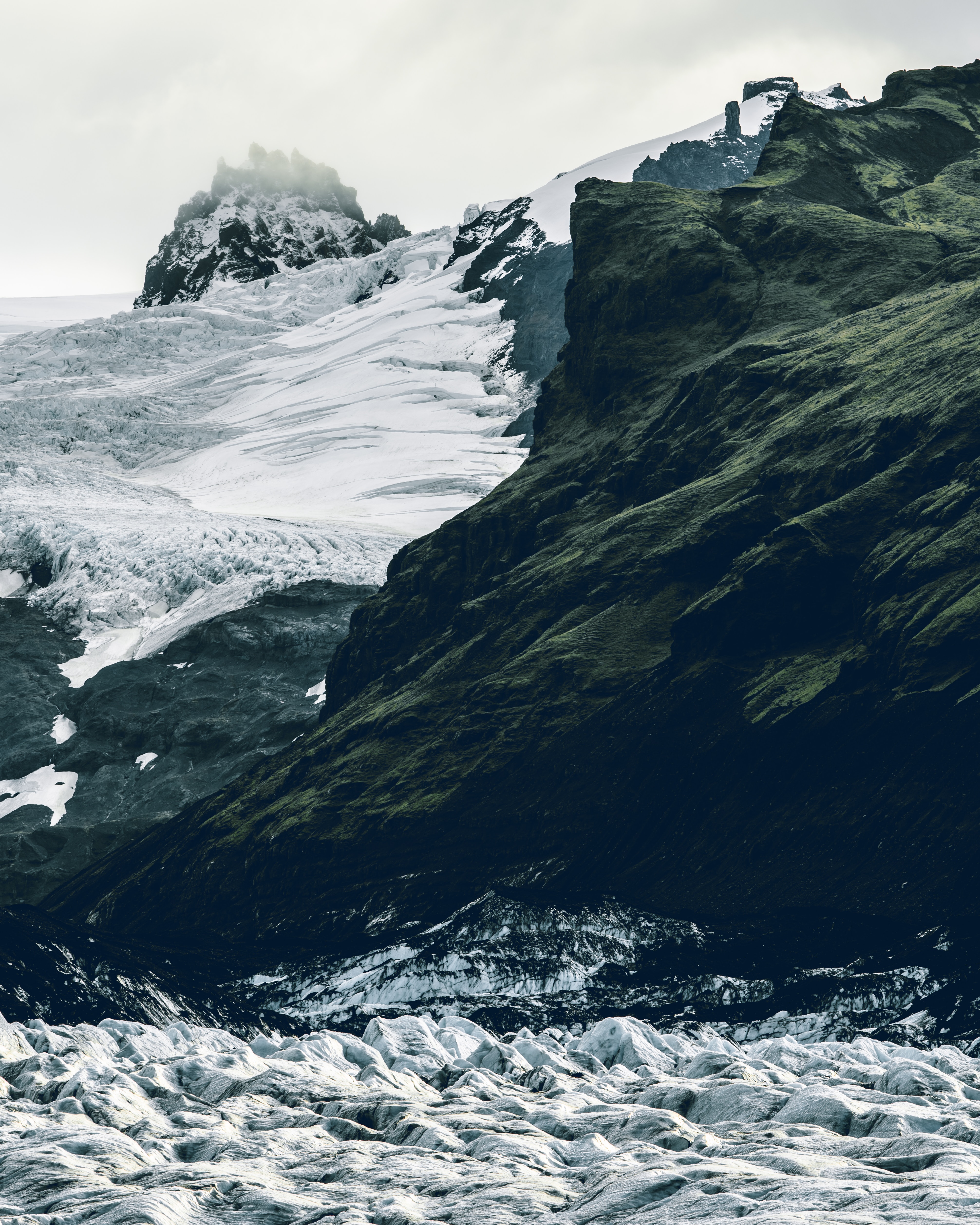 Download mobile wallpaper Snow, Mountains, Glacier, Ice, Landscape, Nature for free.