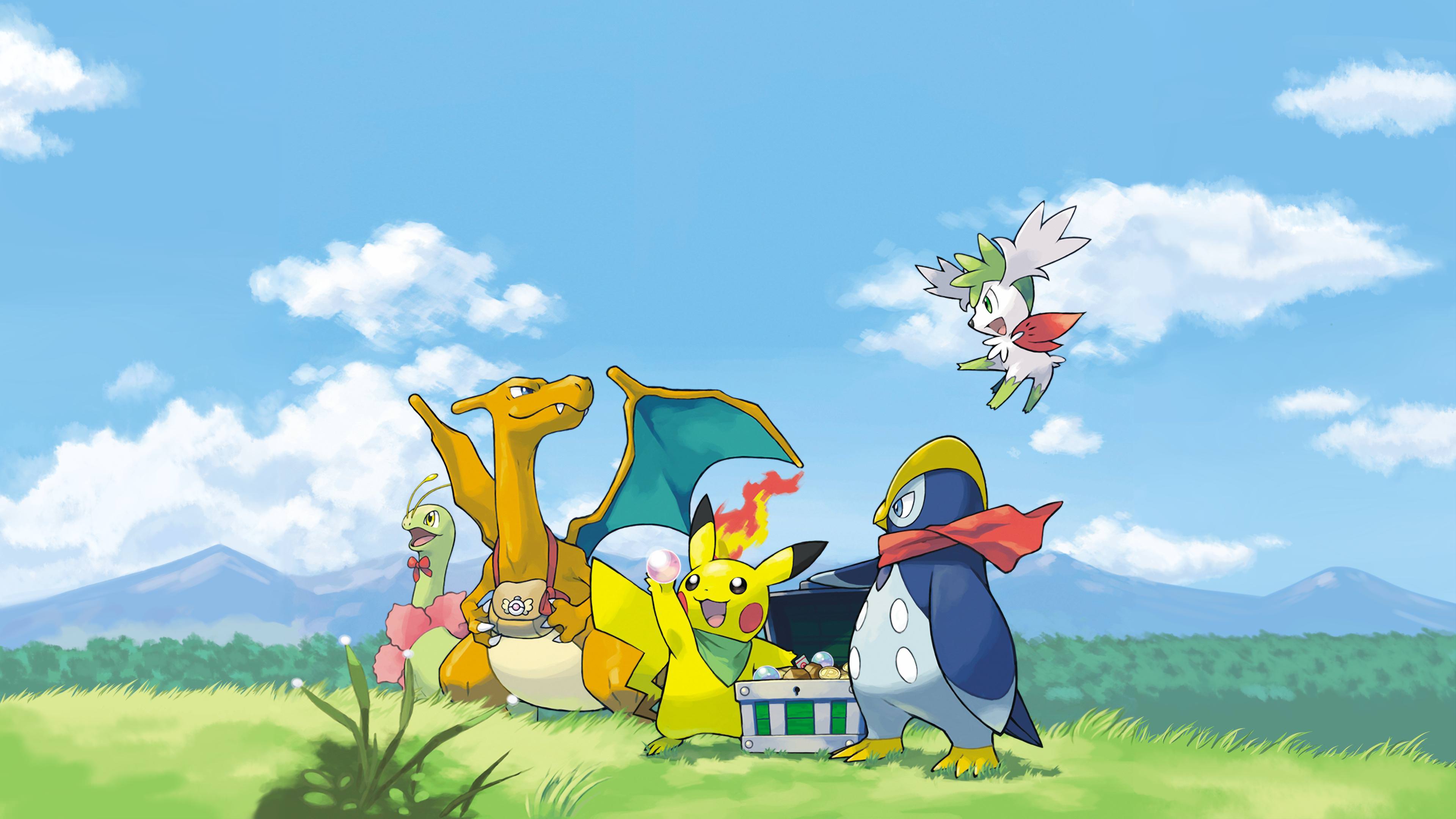 Download Shaymin Pokemon Go Maps Background Wallpaper