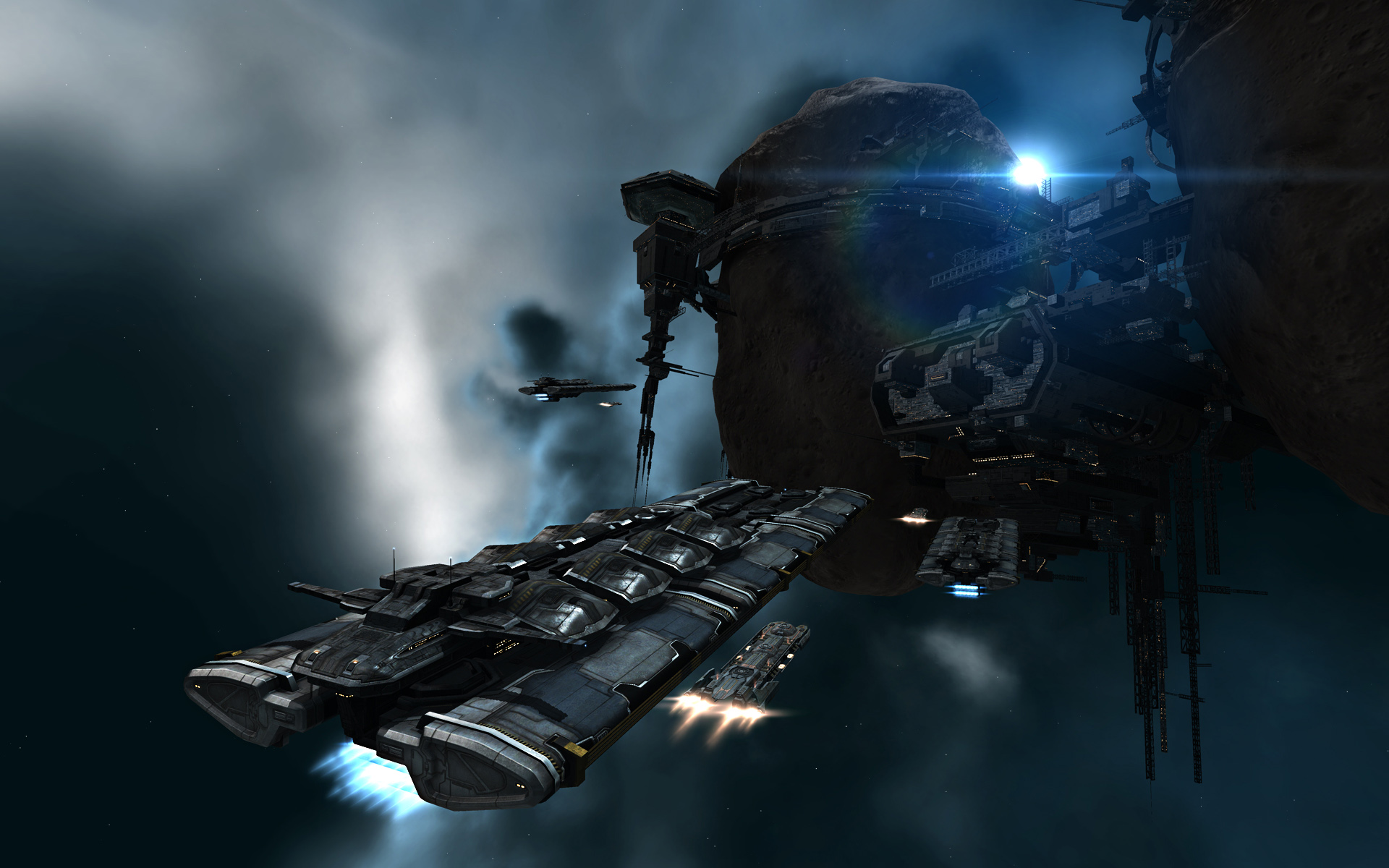 planet, spaceship, sci fi, eve online, space, stars