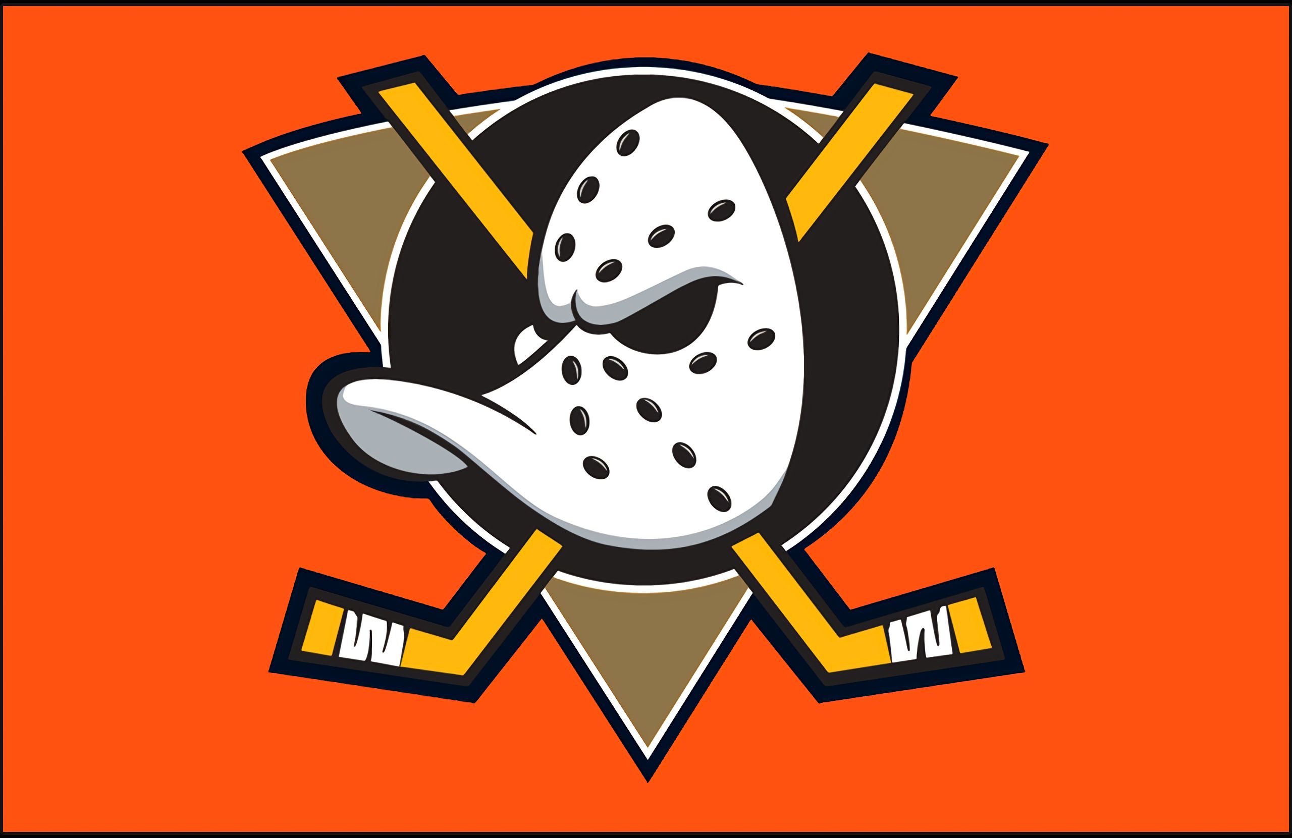 Download wallpapers Anaheim Ducks golden logo NHL black metal  background american hockey team National Hockey League Anaheim Ducks  logo hockey USA for desktop with resolution 2560x1600 High Quality HD  pictures wallpapers