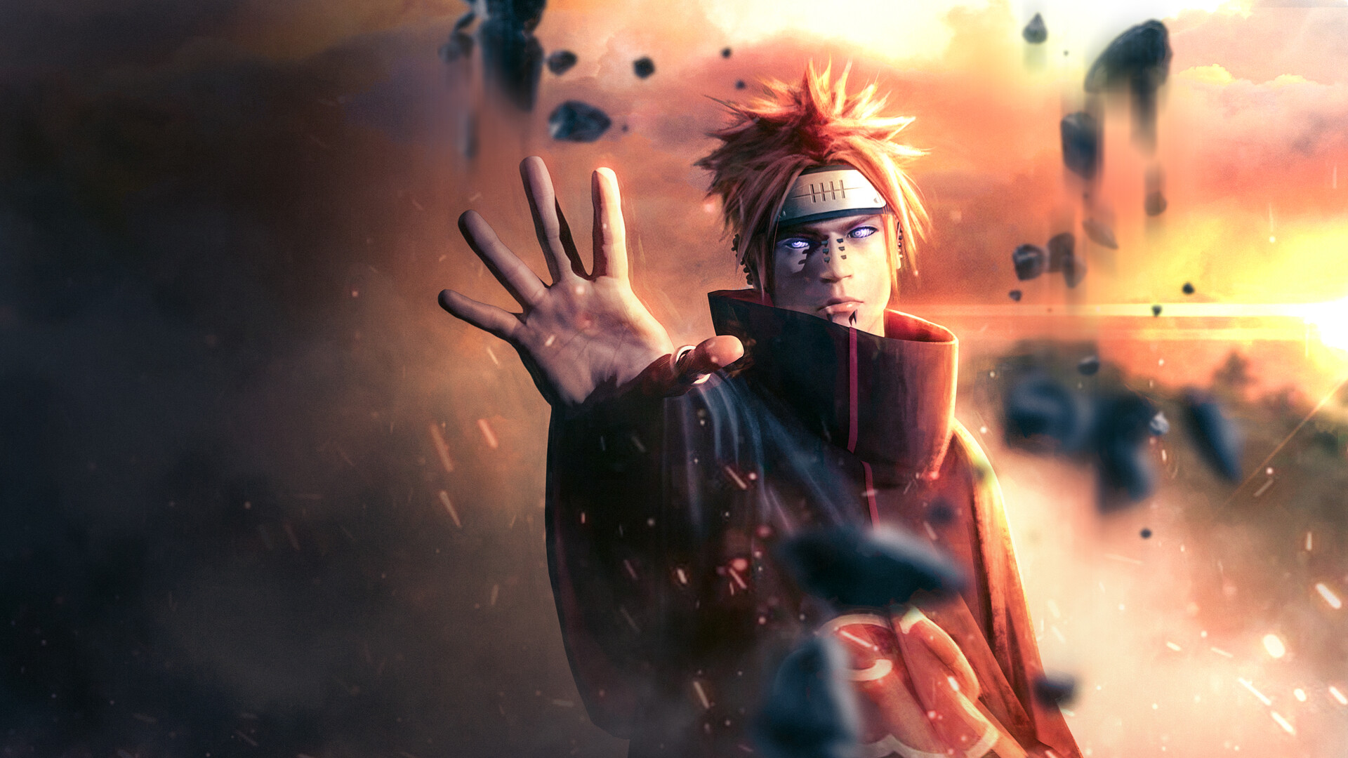Naruto Pain digital wallpaper #Anime #Naruto Pain (Naruto) #1080P  #wallpaper #hdwallpaper #desktop