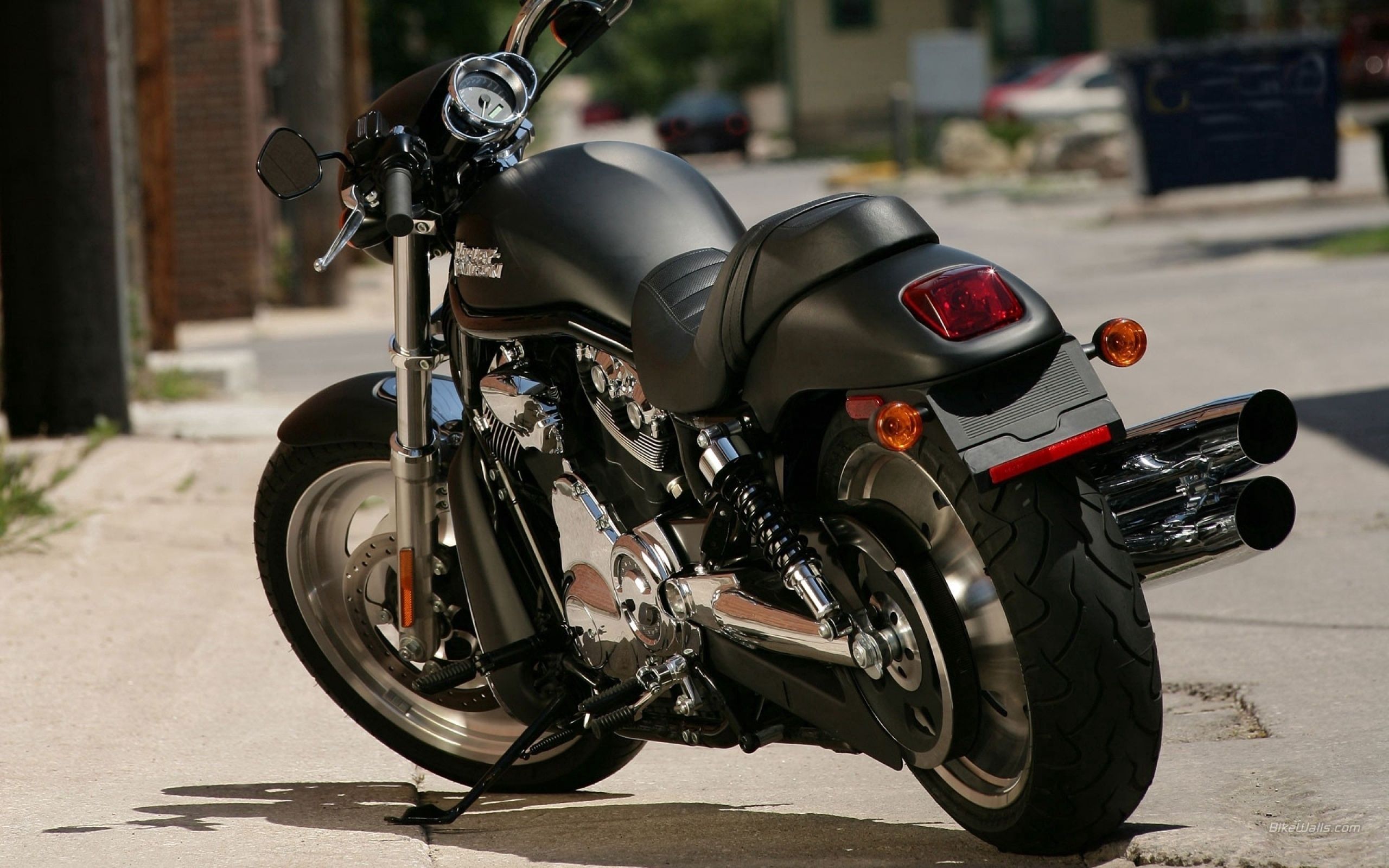 harley davidson, bike, style, motorcycles, black QHD