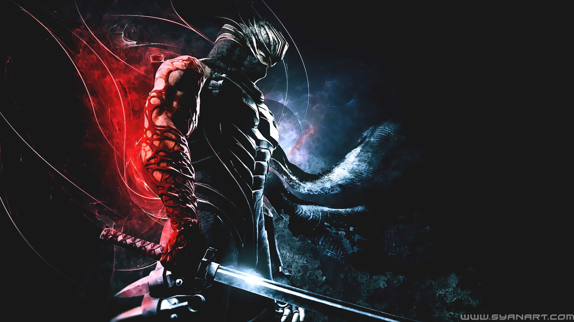 Ninja Gaiden PS 4 Постер