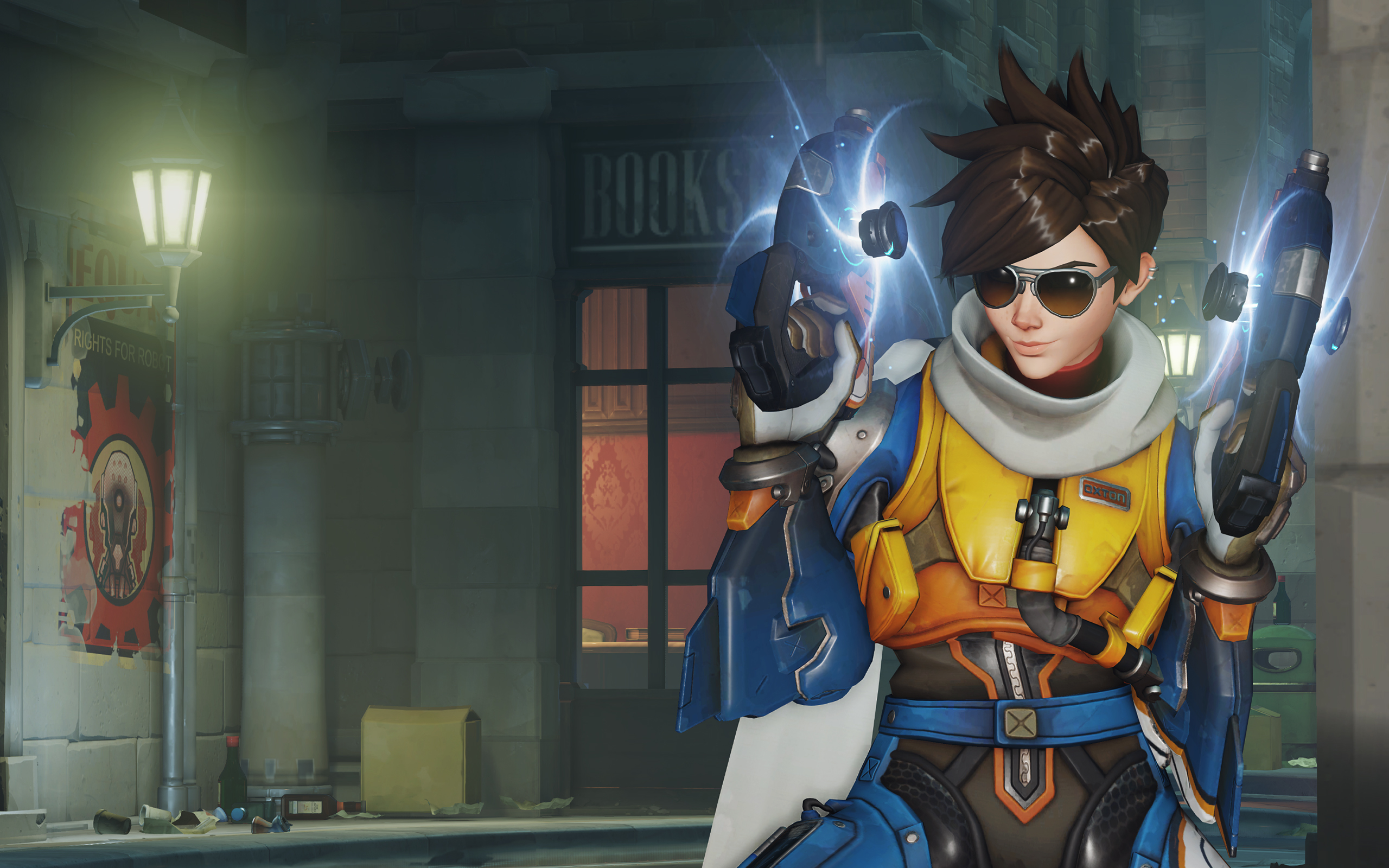 video game, overwatch, tracer (overwatch)