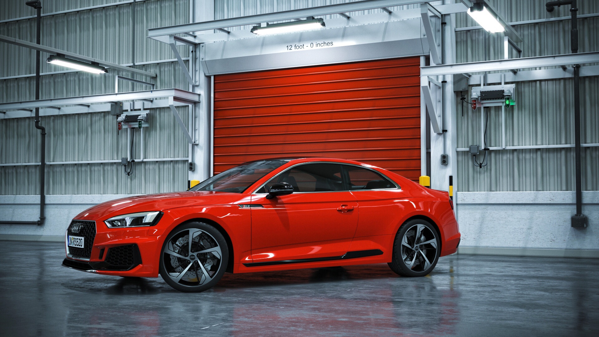 Audi rs5 Red