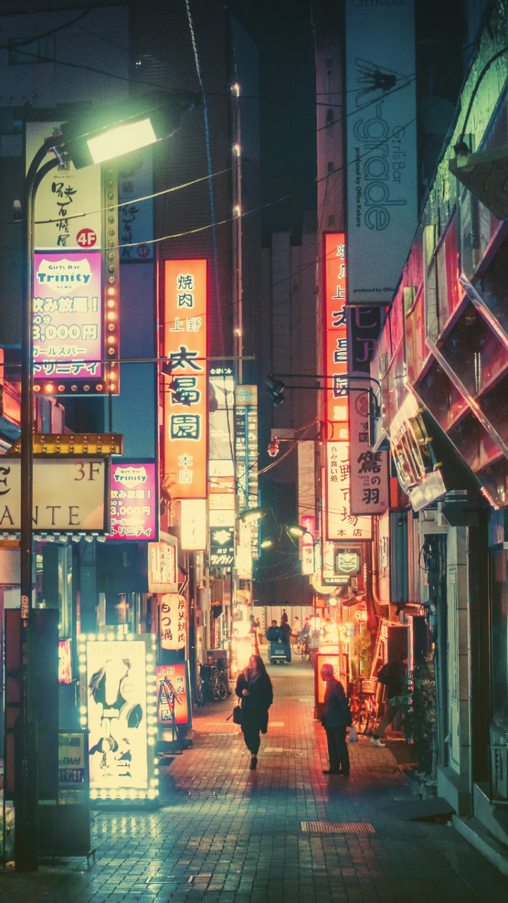 1158908 免費下載壁紙 人造, 城市, 氖, 霓虹灯, 日本, 东京, 夜晚 屏保和圖片
