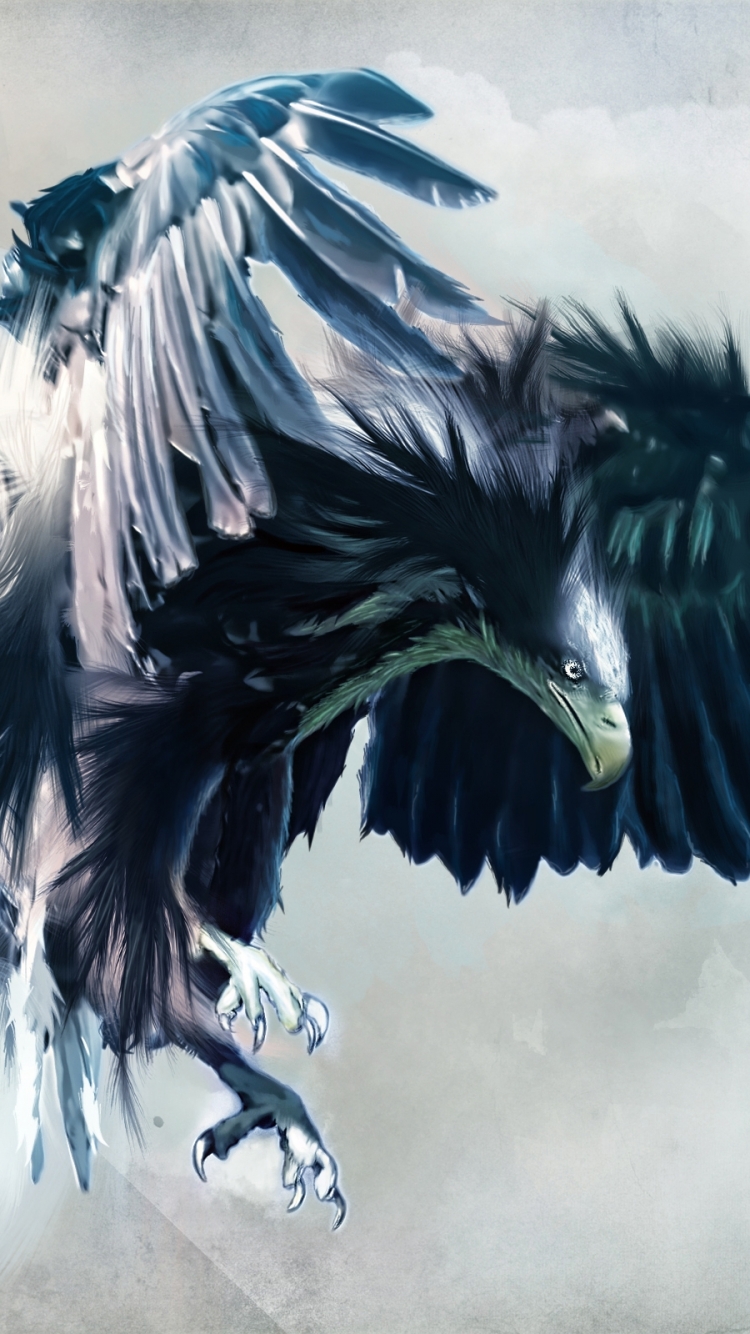 Free AI Image | 3d eagle rendering portrait
