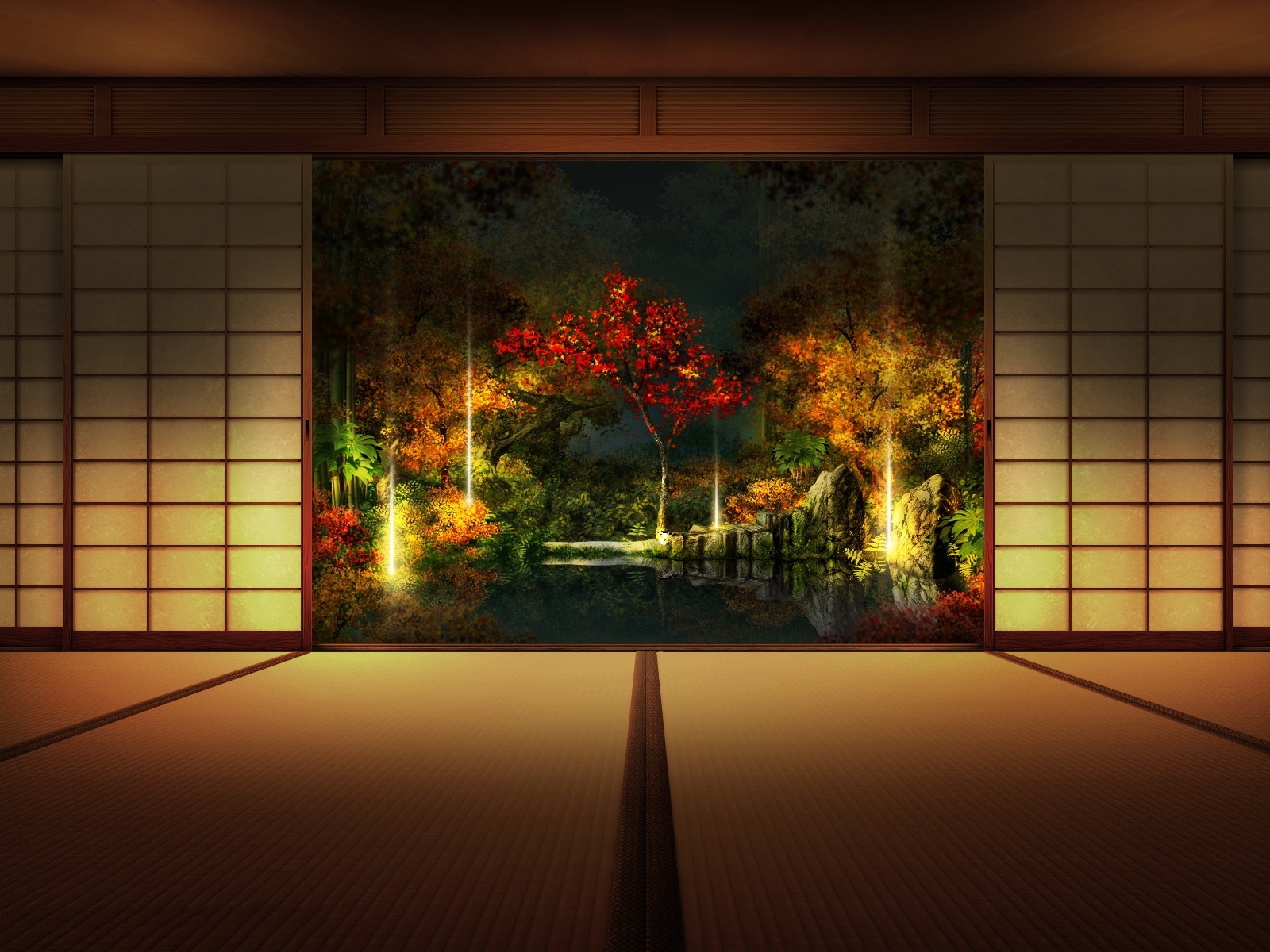 Free download wallpaper Landscape, Interior on your PC desktop