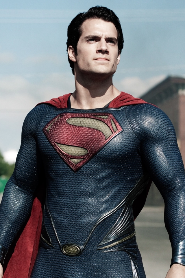 Mobile wallpaper: Superman, Man Of Steel, Movie, Henry Cavill