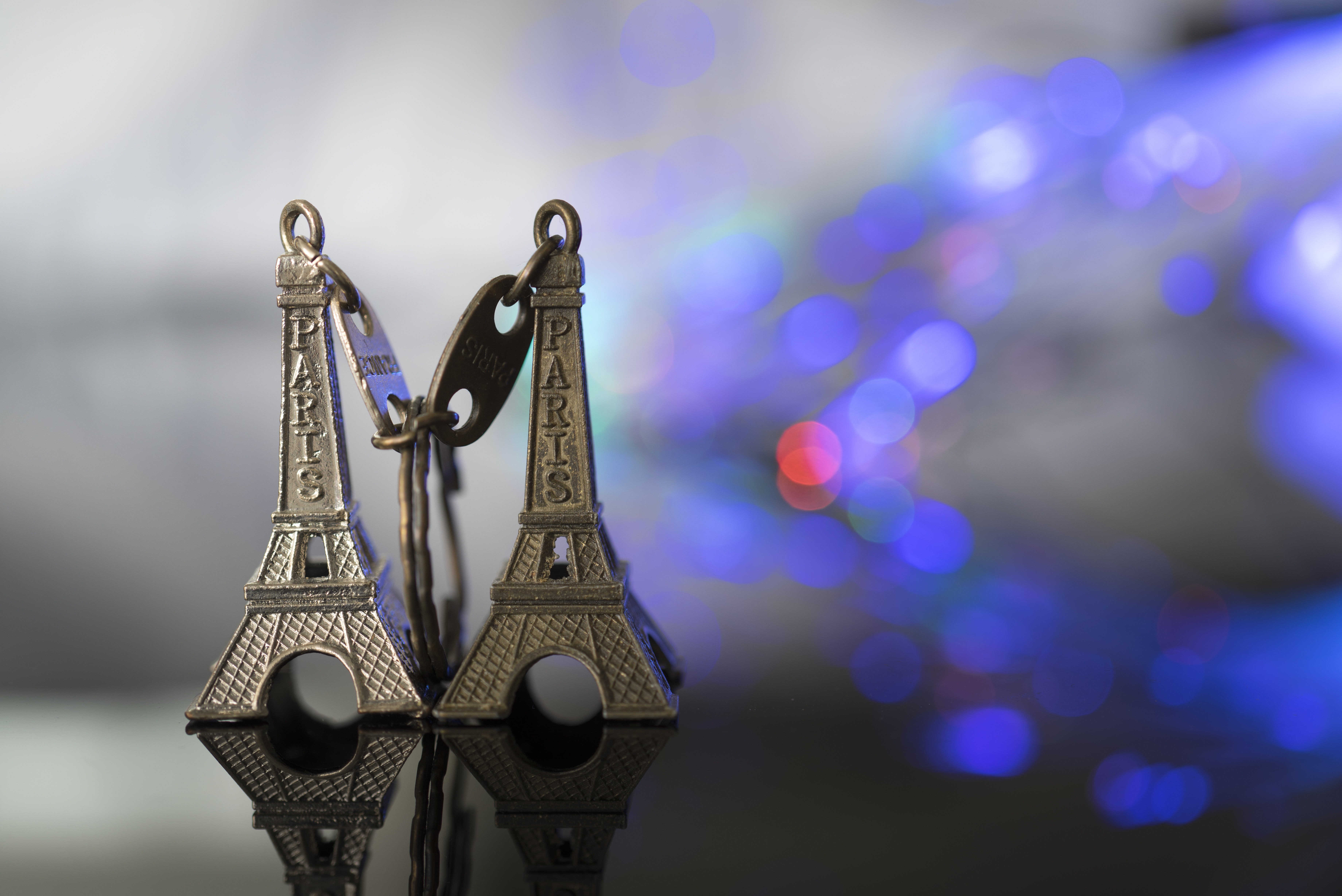Брелок Париж Эйфелева башня