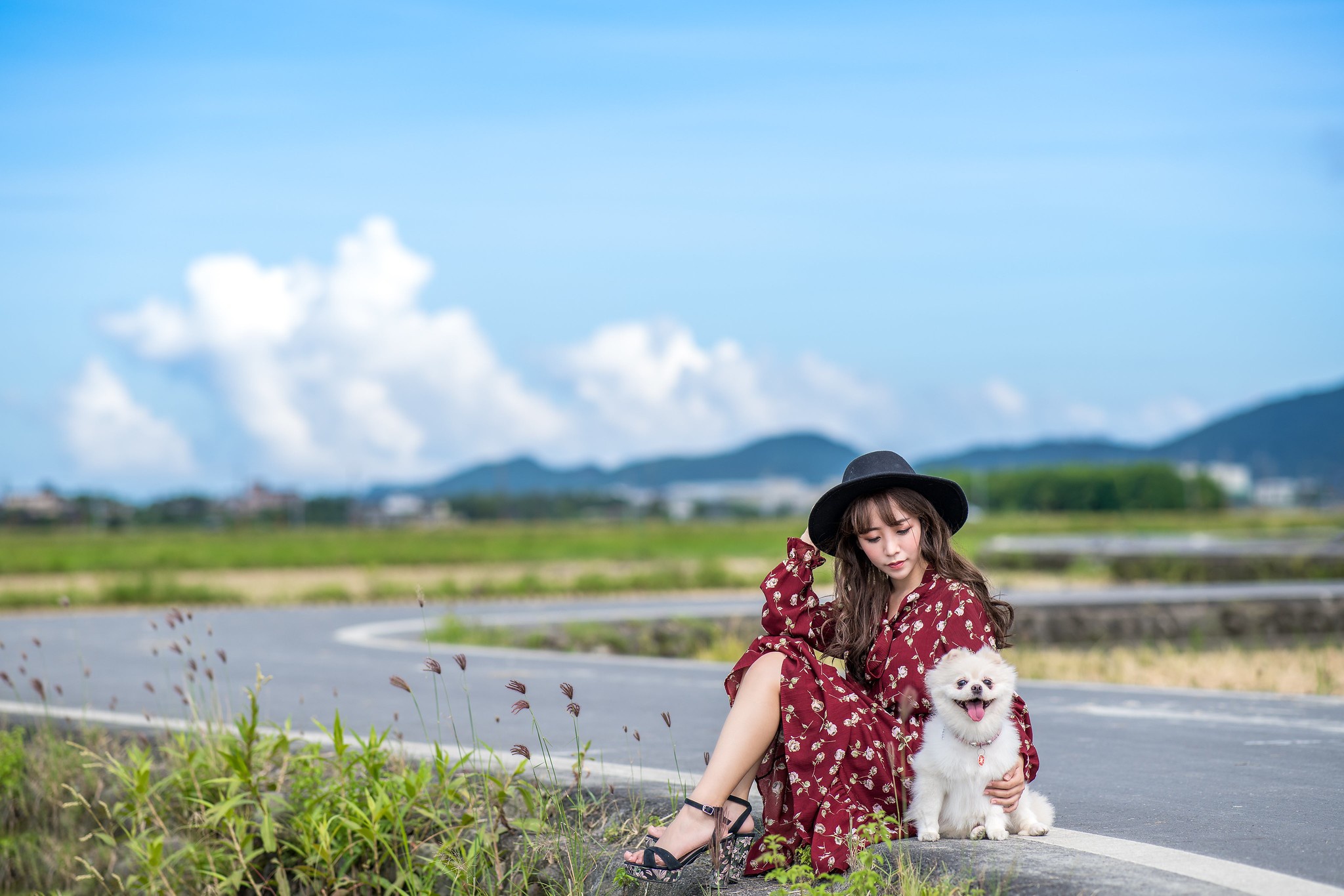 азиатка с собакой онлайн фото 110