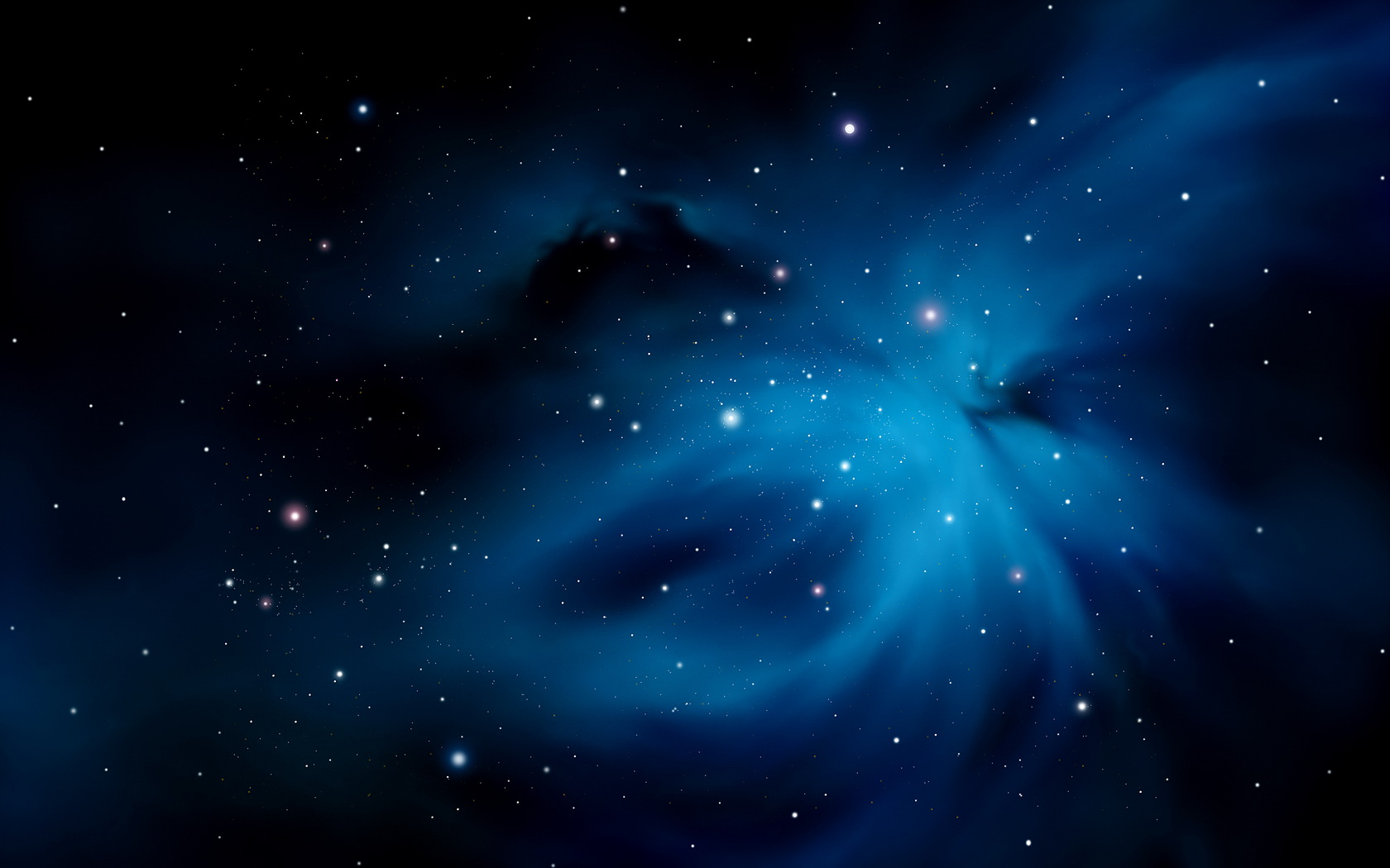 hd blue galaxy wallpaper